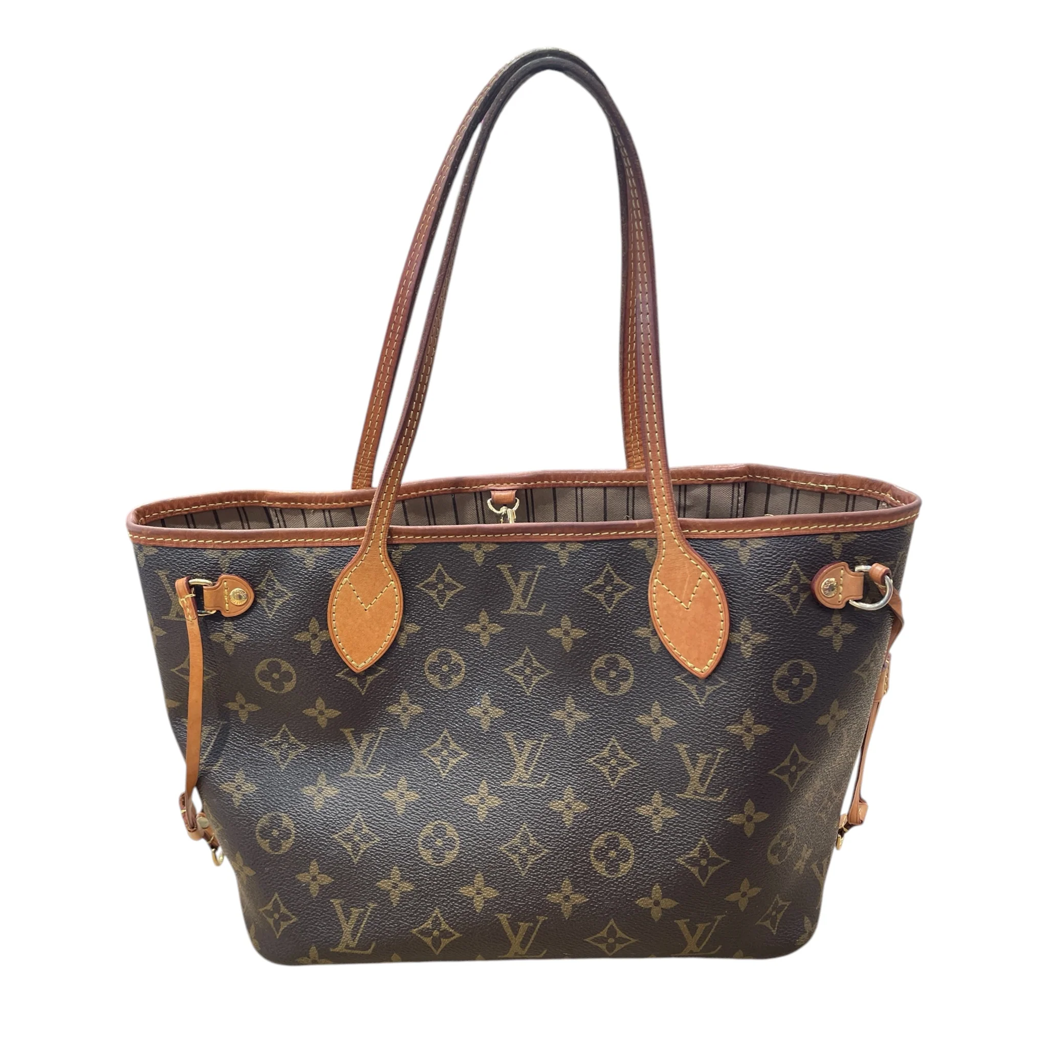 LOUIS VUITTON/Tote Bag/Monogram/Leather/BRW/Entrupy: JHHYBM9
