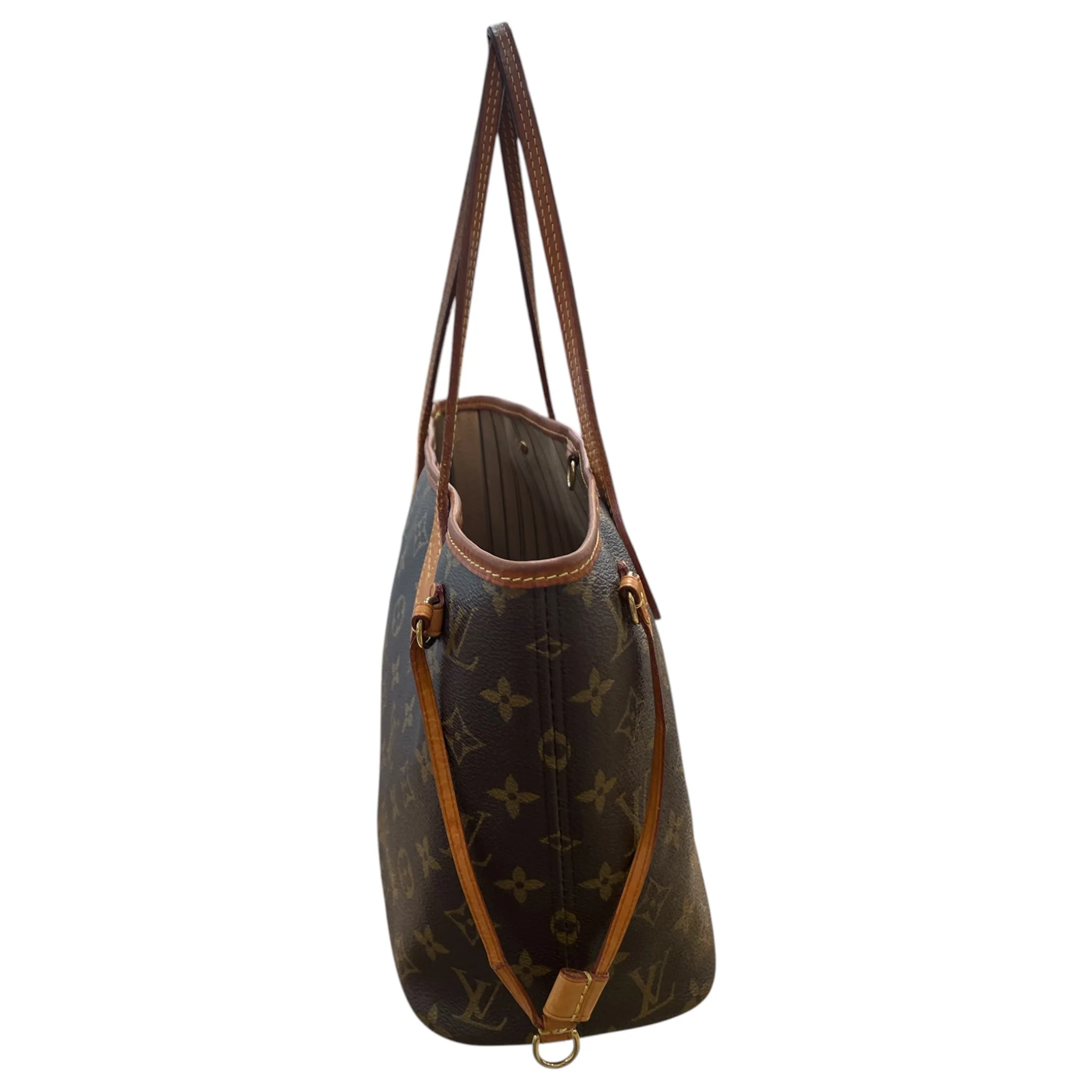 LOUIS VUITTON/Tote Bag/Monogram/Leather/BRW/Entrupy: JHHYBM9