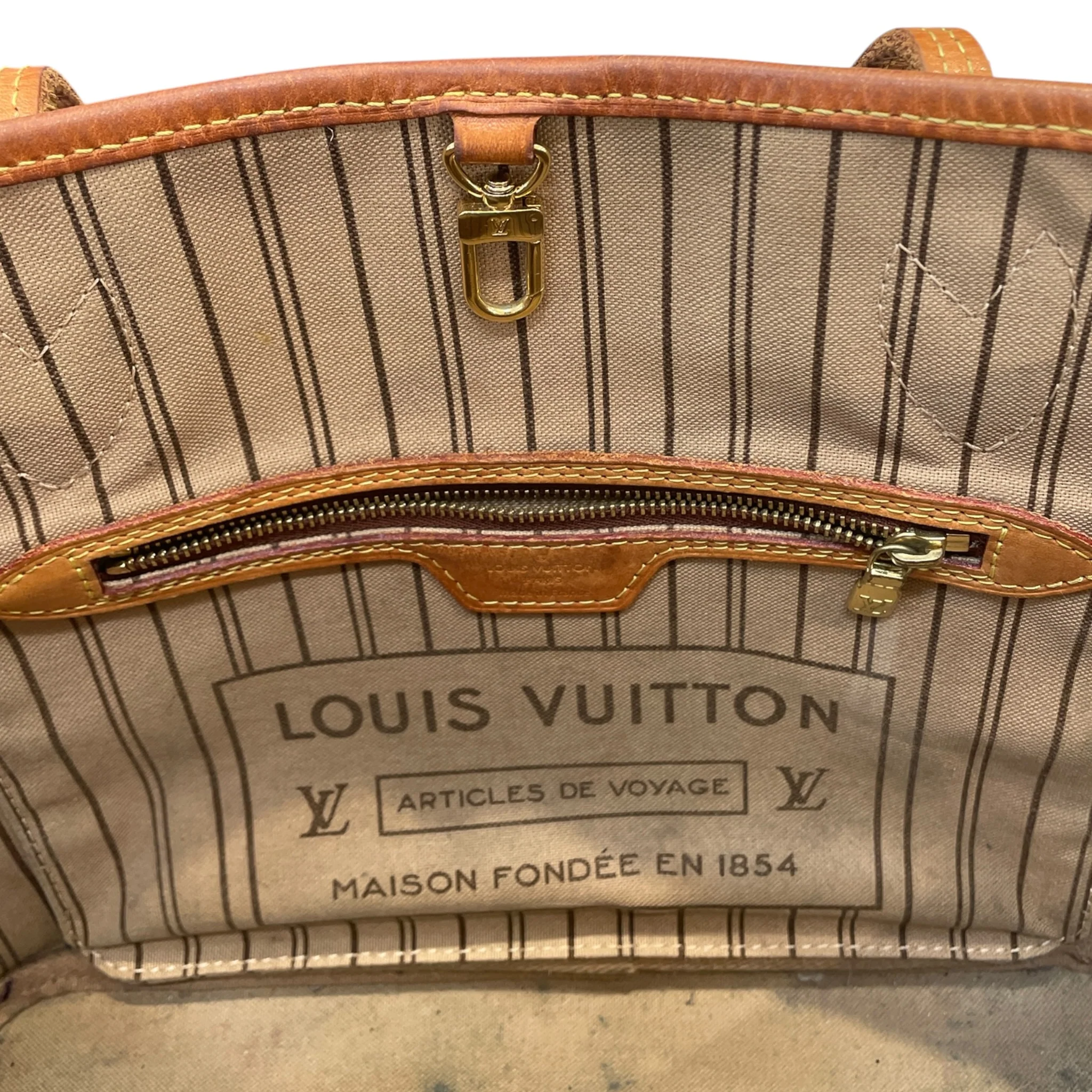 LOUIS VUITTON/Tote Bag/Monogram/Leather/BRW/Entrupy: JHHYBM9