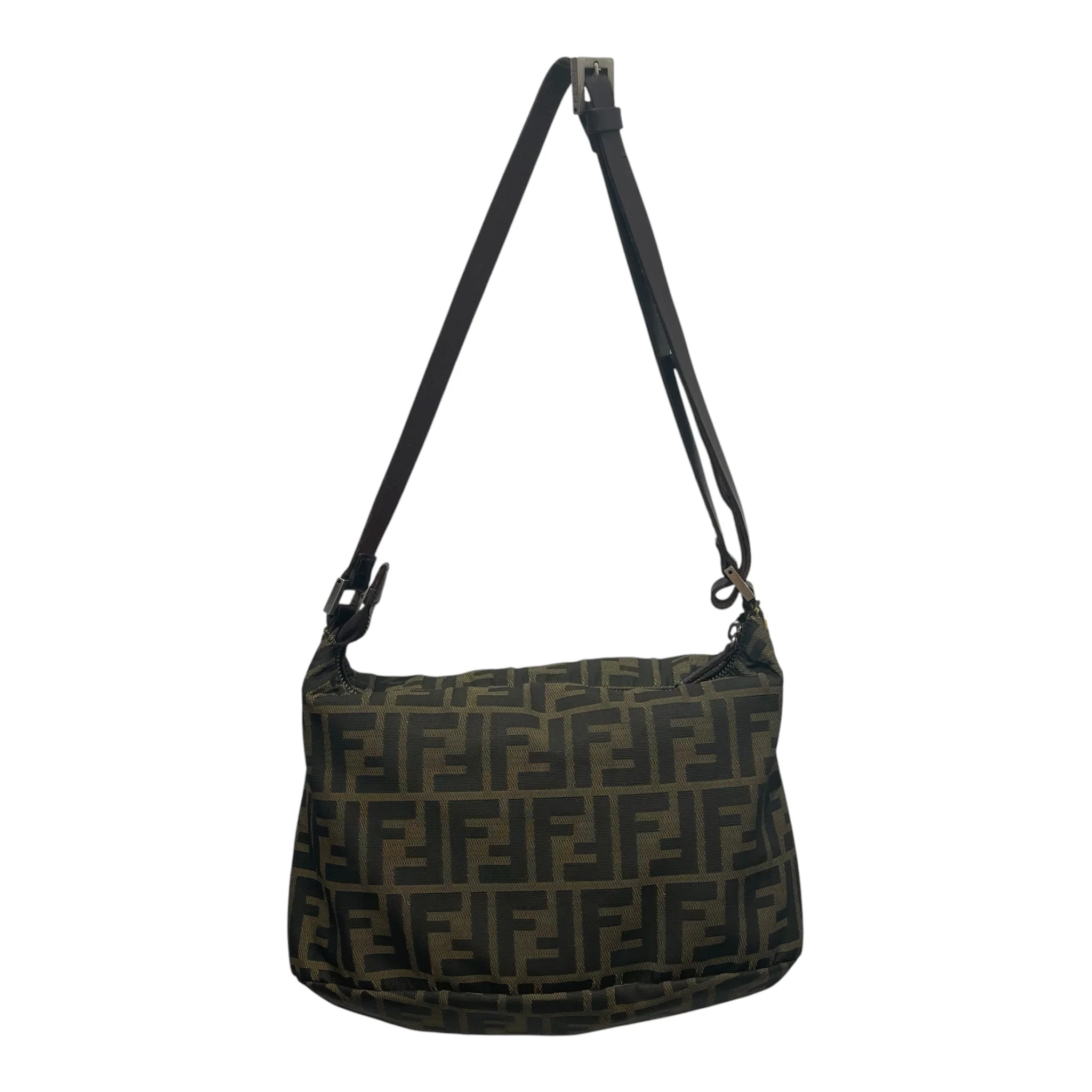 FENDI/Cross Body Bag/Monogram/BRW/ZUCCA CANVAS 06-19 16359 012