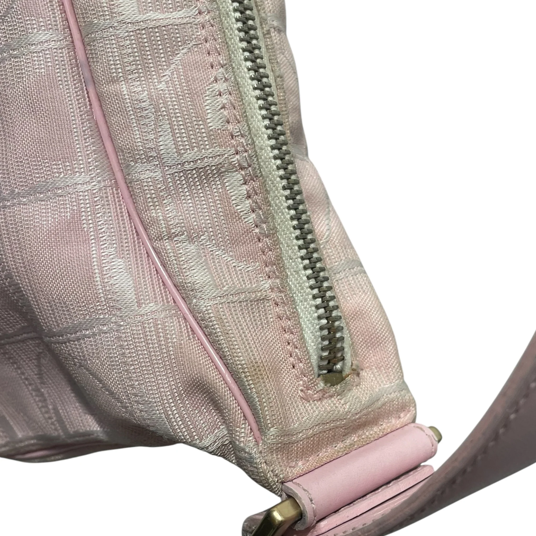 CHANEL/Tote Bag/Monogram/Nylon/PNK/TRAVEL LINGE HOBO