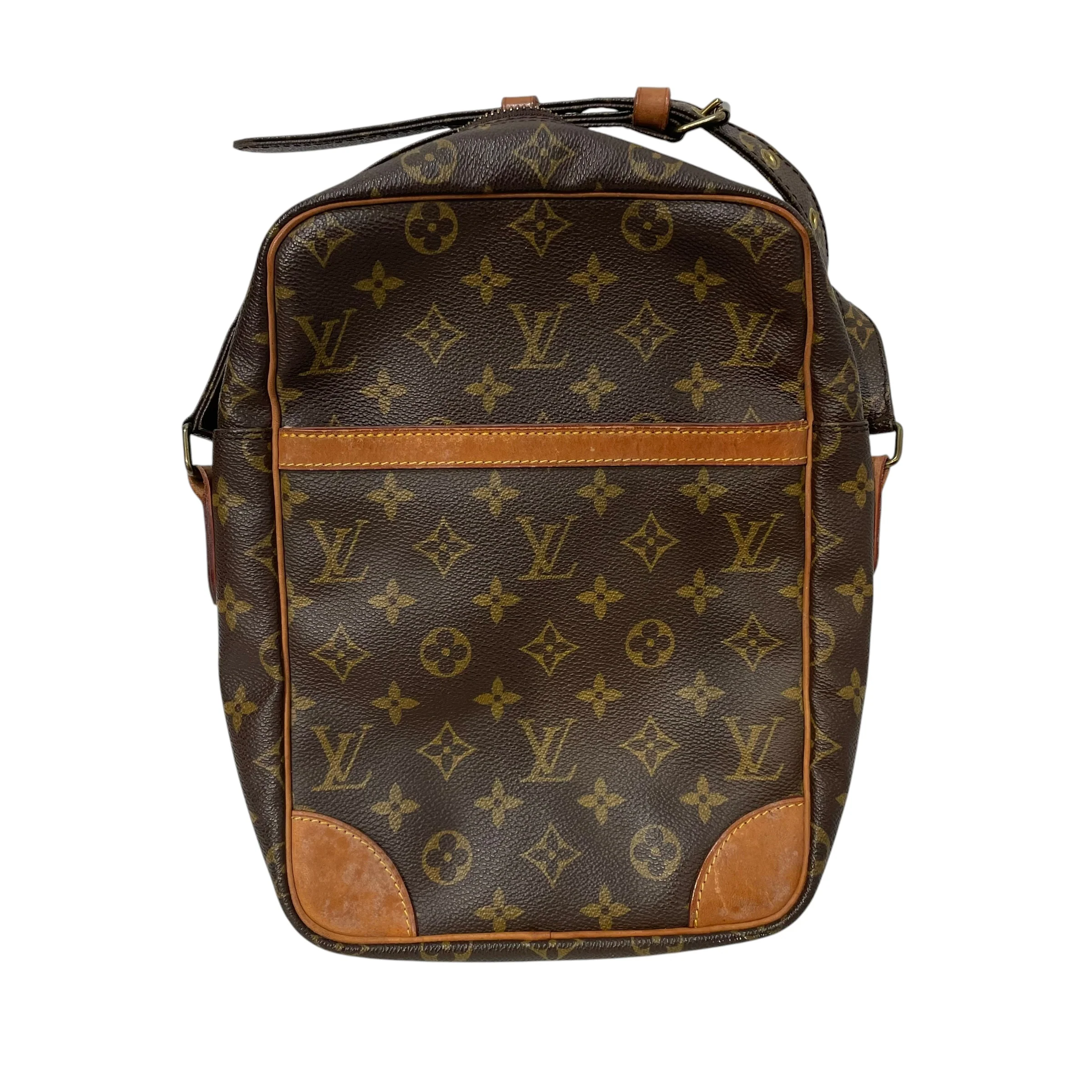 LOUIS VUITTON/Cross Body Bag/Monogram/Leather/BRW/lv monogram danube