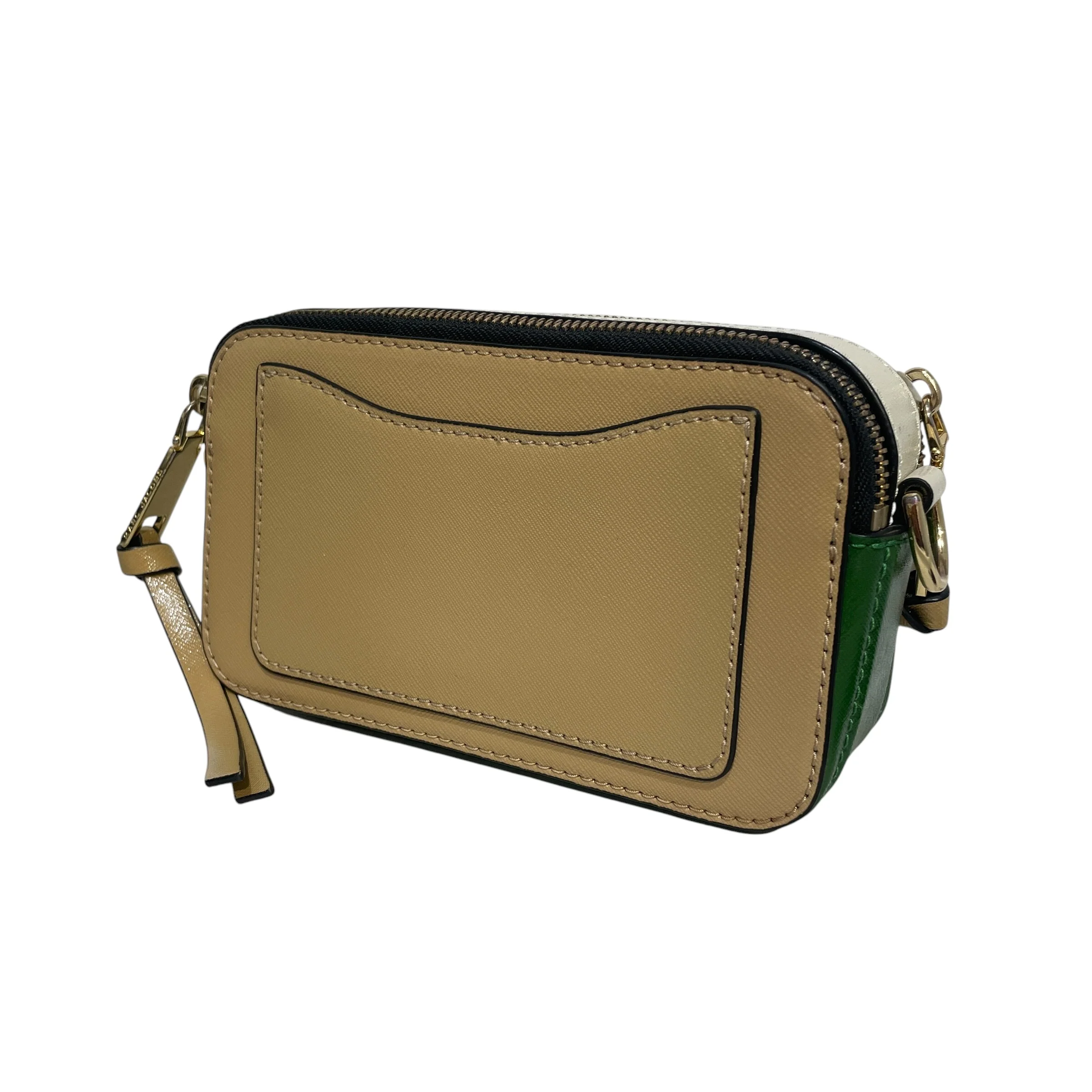 MARC JACOBS/Cross Body Bag/Leather/GRN/SnapShot Sandcastle CrossBody