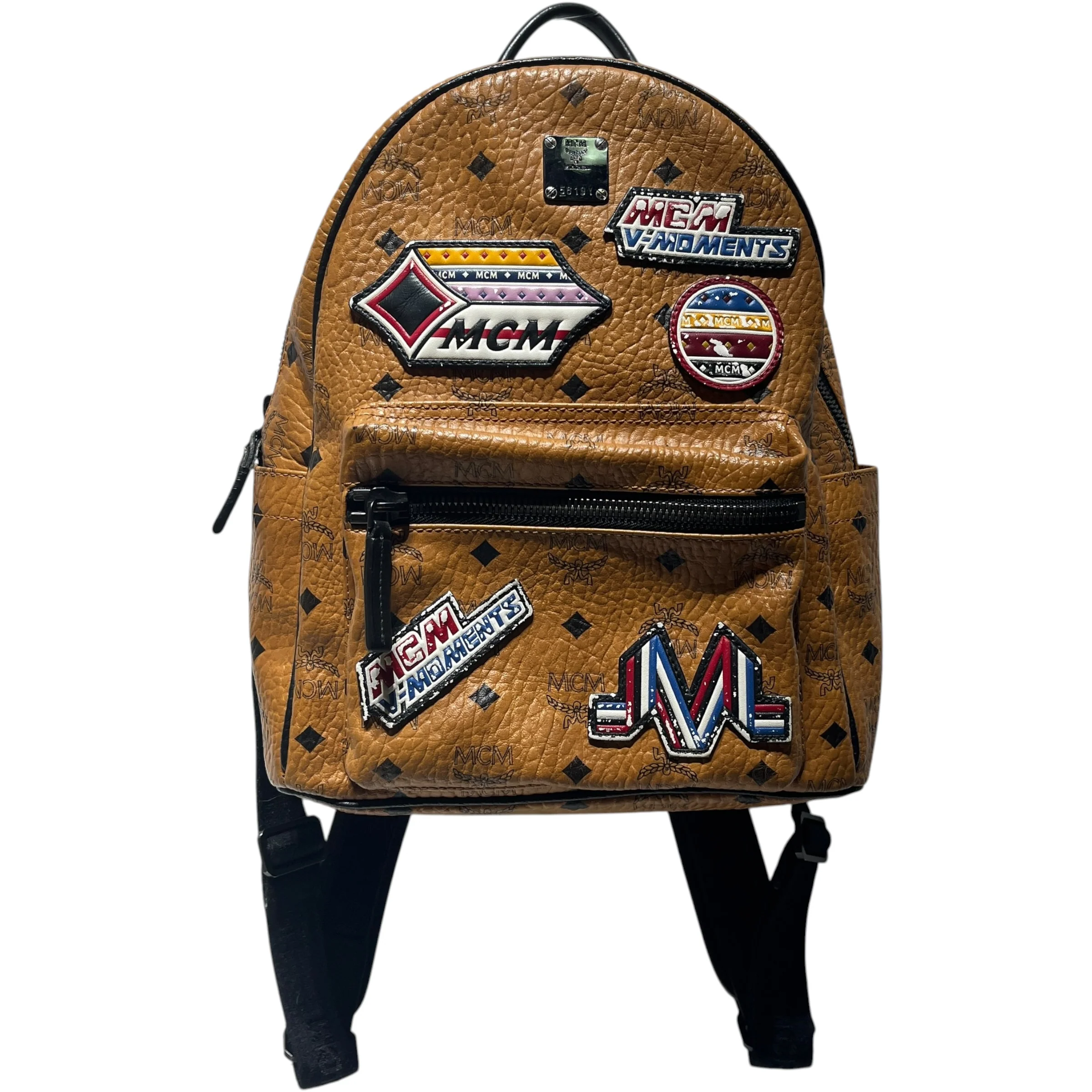 MCM/Backpack/Monogram/Leather/CML/patches