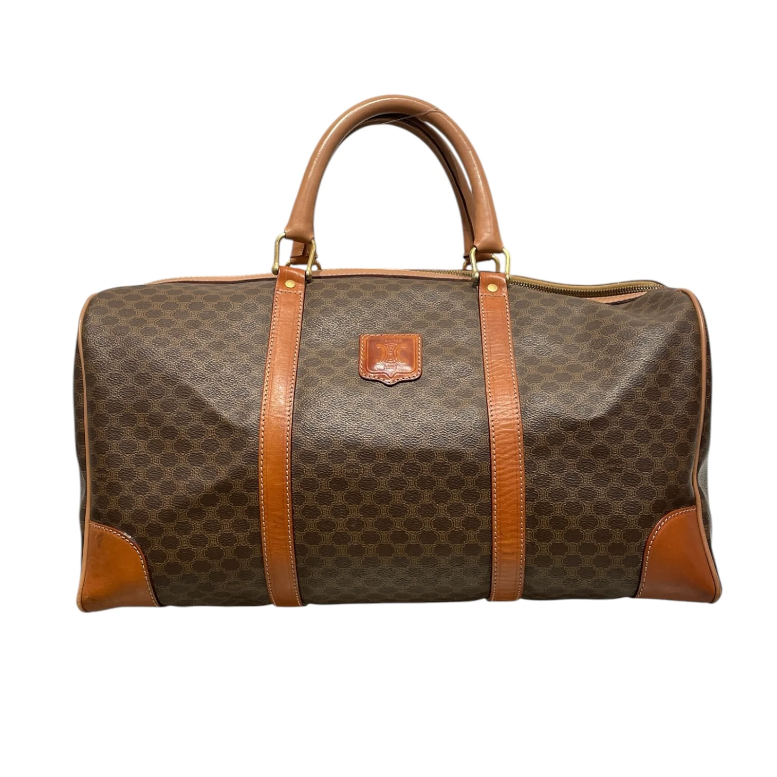 CELINE/Boston Bag/Monogram/BRW/Boston