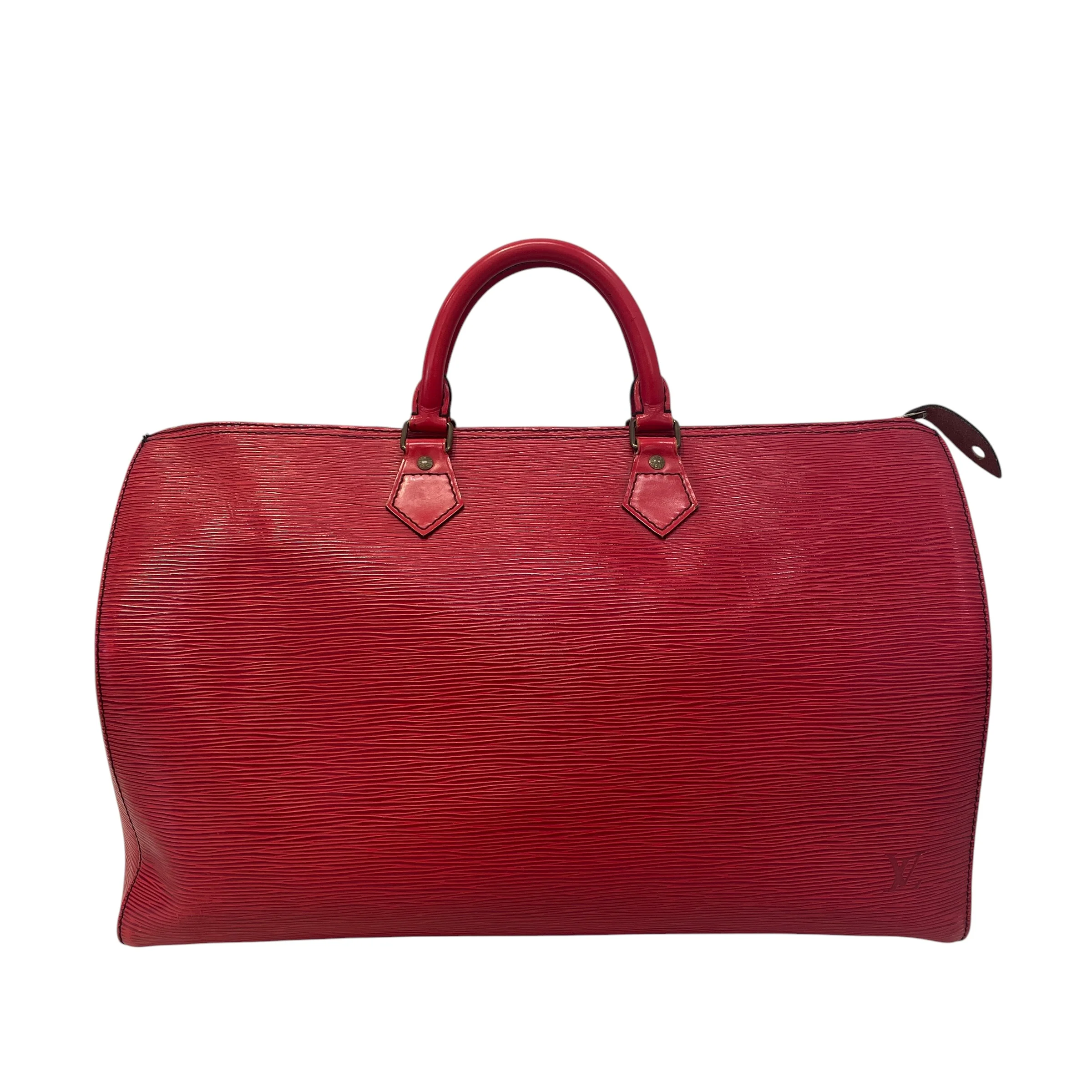 LOUIS VUITTON/Boston Bag/Leather/RED/Epi Speedy - 40