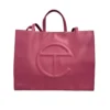 Telfar/Bag/Faux Leather/PNK/LARGE SHOPPER TOTE CORNED BEEF