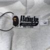 A BATHING APE/Hoodie/L/Camouflage/Cotton/WHT/GLOW IN THE DARK CAMO