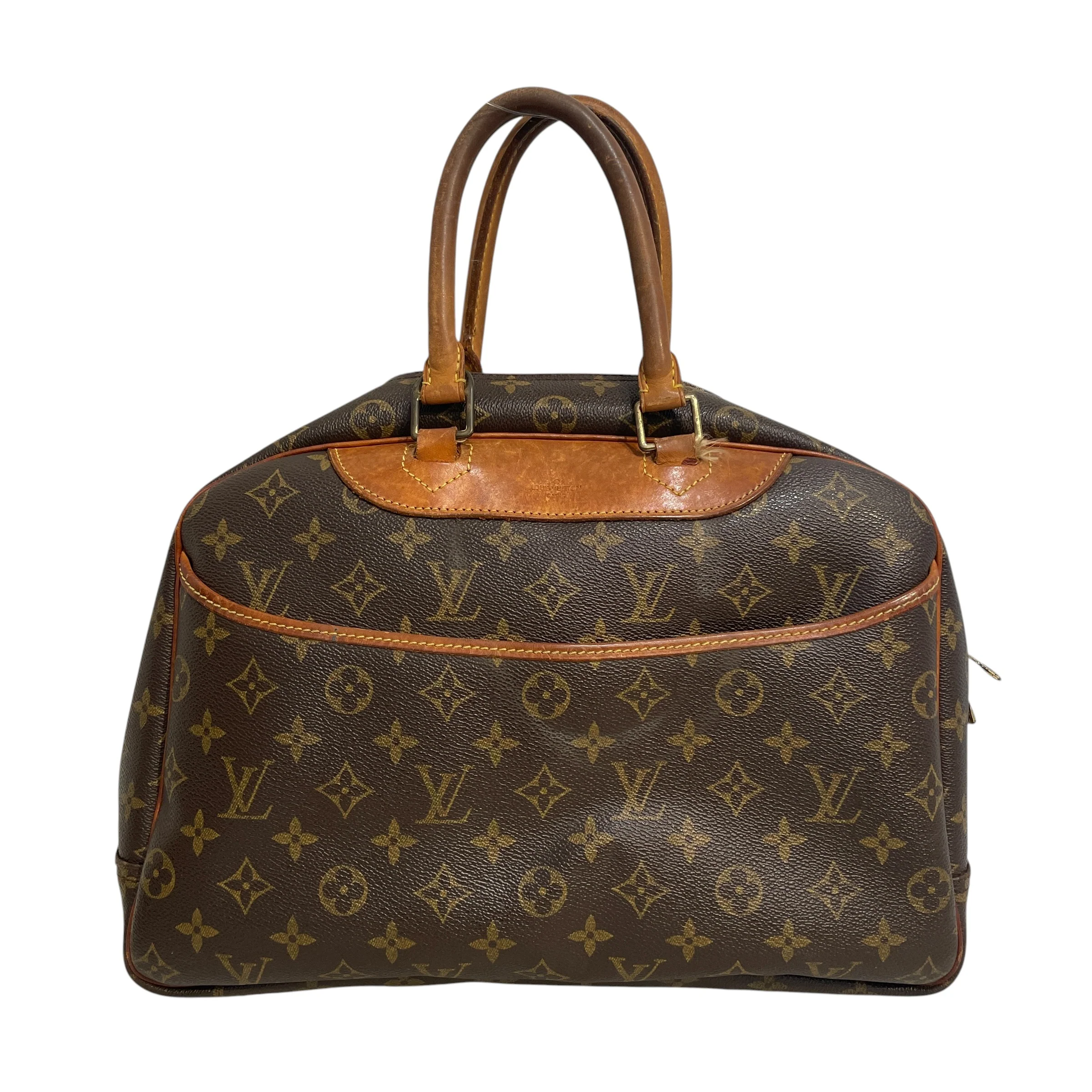 LOUIS VUITTON/Hand Bag/Monogram/Leather/BRW/Deauville Hand Bag