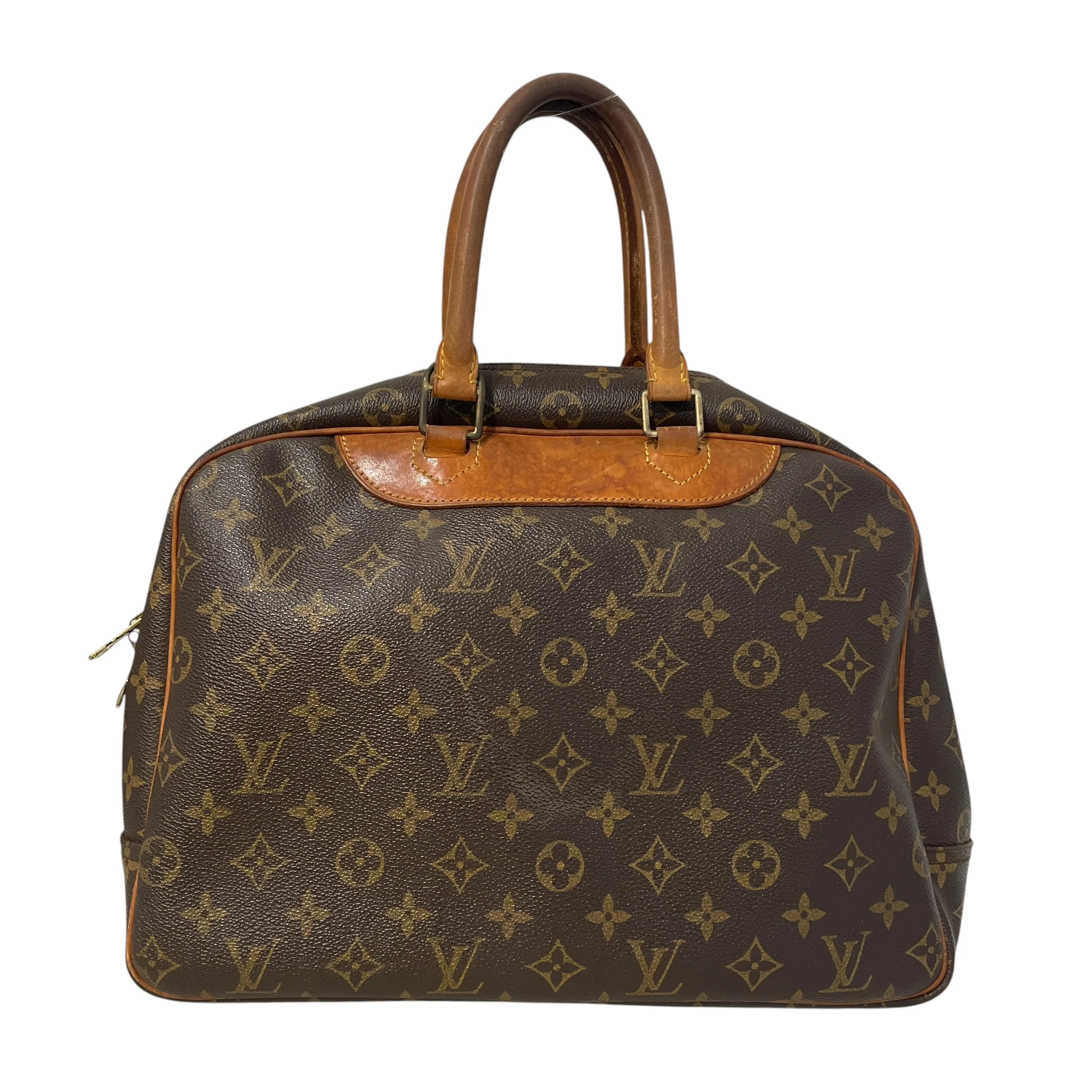 LOUIS VUITTON/Hand Bag/Monogram/Leather/BRW/Deauville Hand Bag