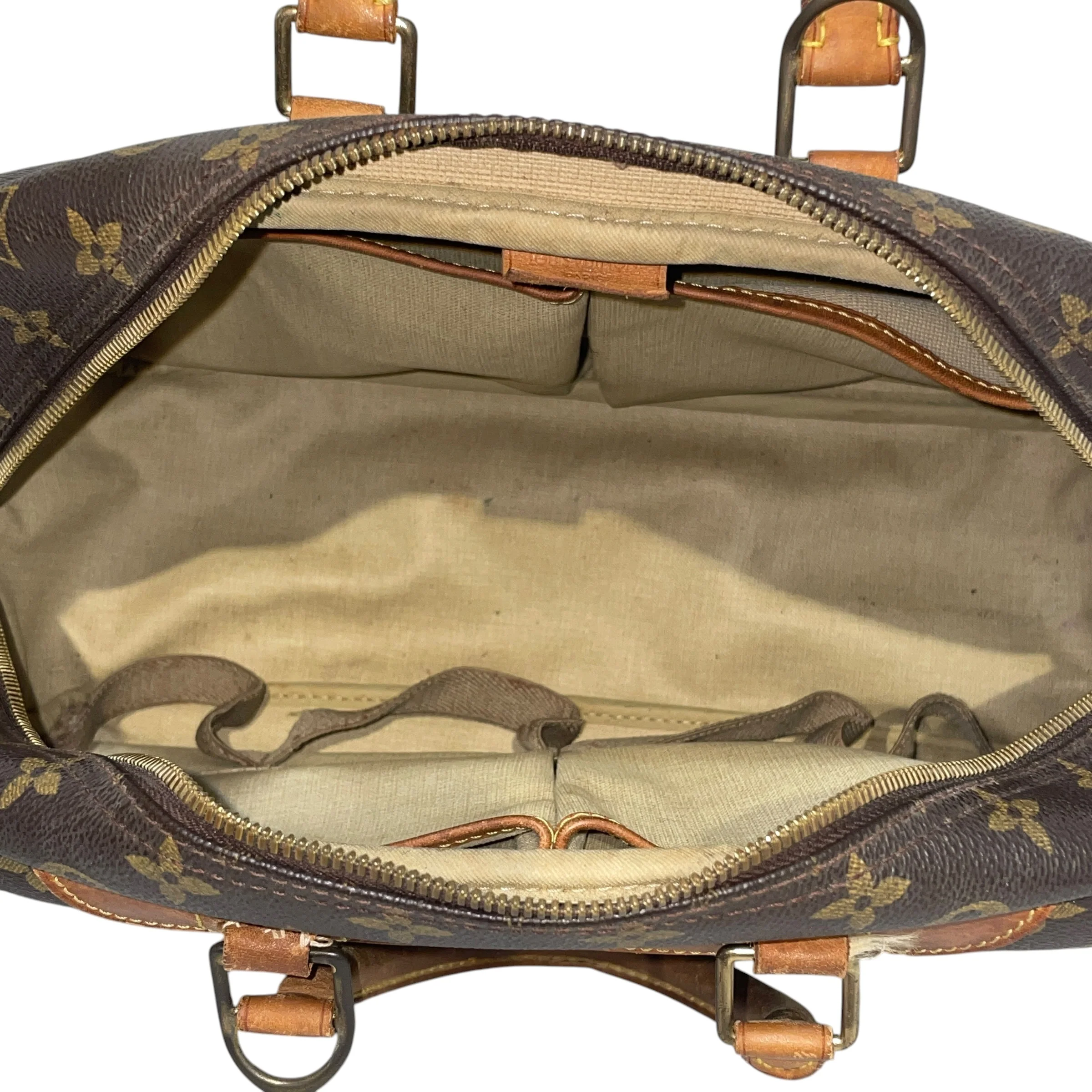 LOUIS VUITTON/Hand Bag/Monogram/Leather/BRW/Deauville Hand Bag