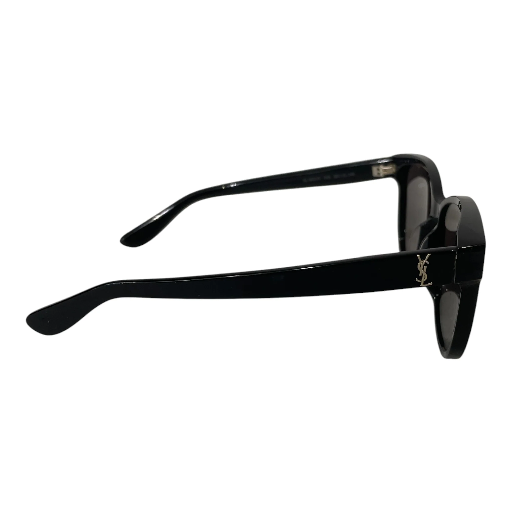 YVES SAINT LAURENT/Sunglasses/Plastic/BLK/