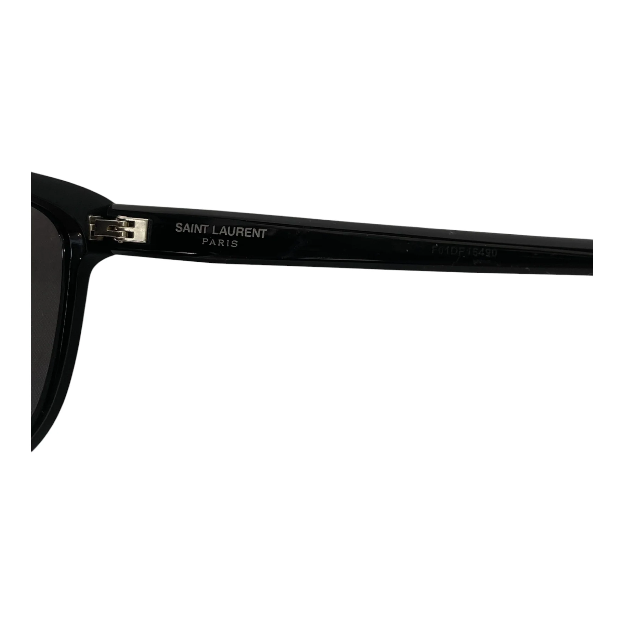 YVES SAINT LAURENT/Sunglasses/Plastic/BLK/