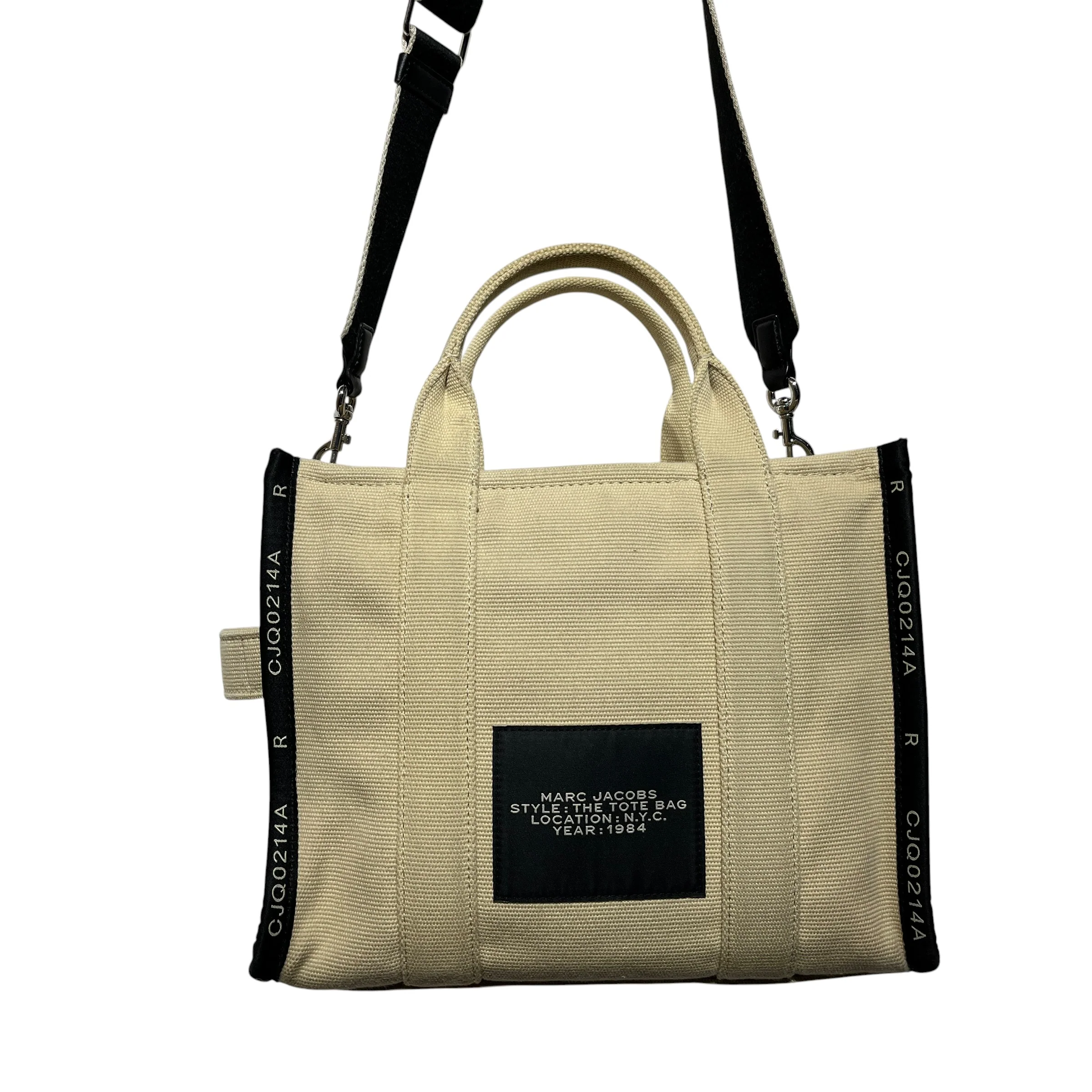 MARC JACOBS/Tote Bag/Cotton/CRM/"The Tote Bag"