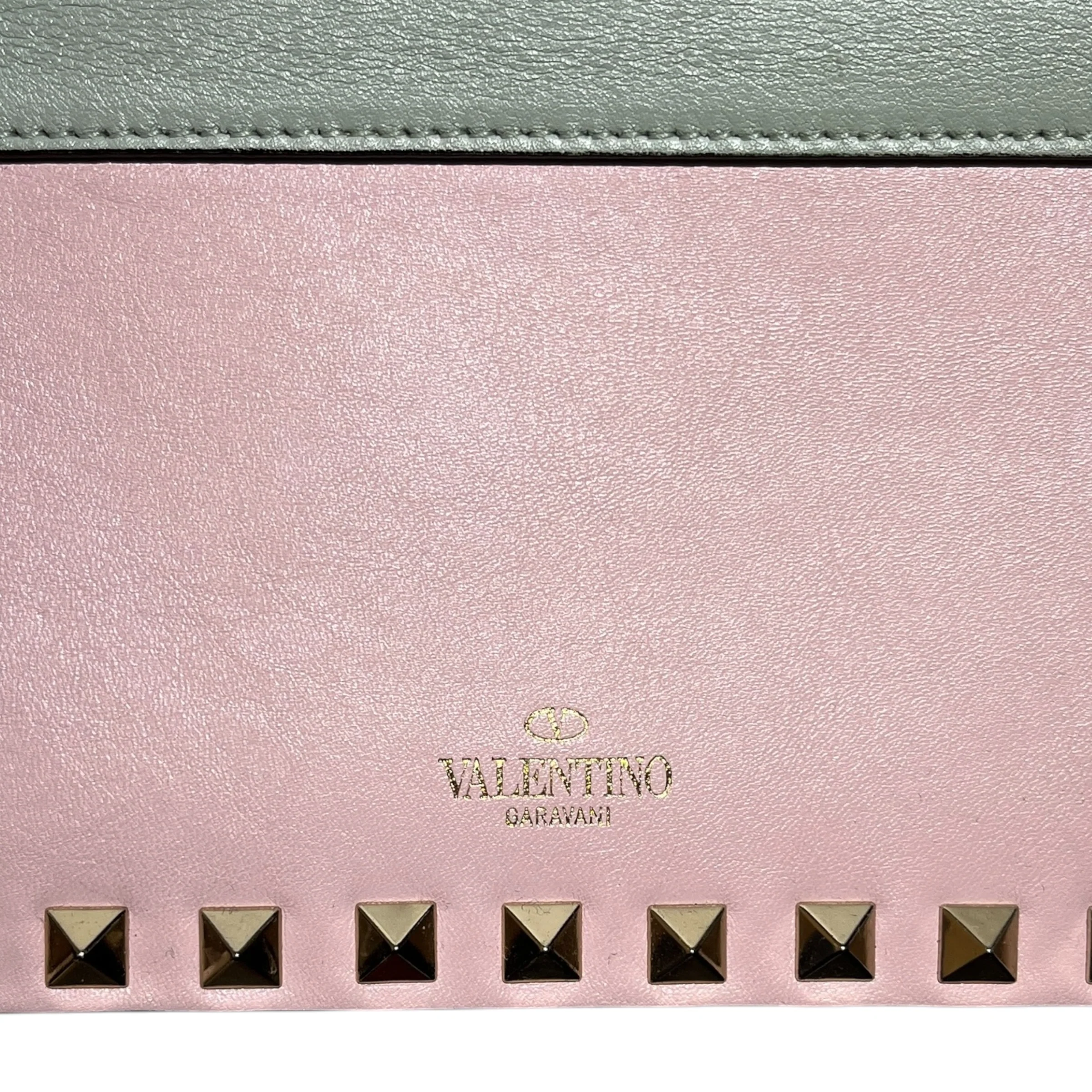 VALENTINO/Cross Body Bag/Leather/MLT/ROCKSTUD CLUTCH