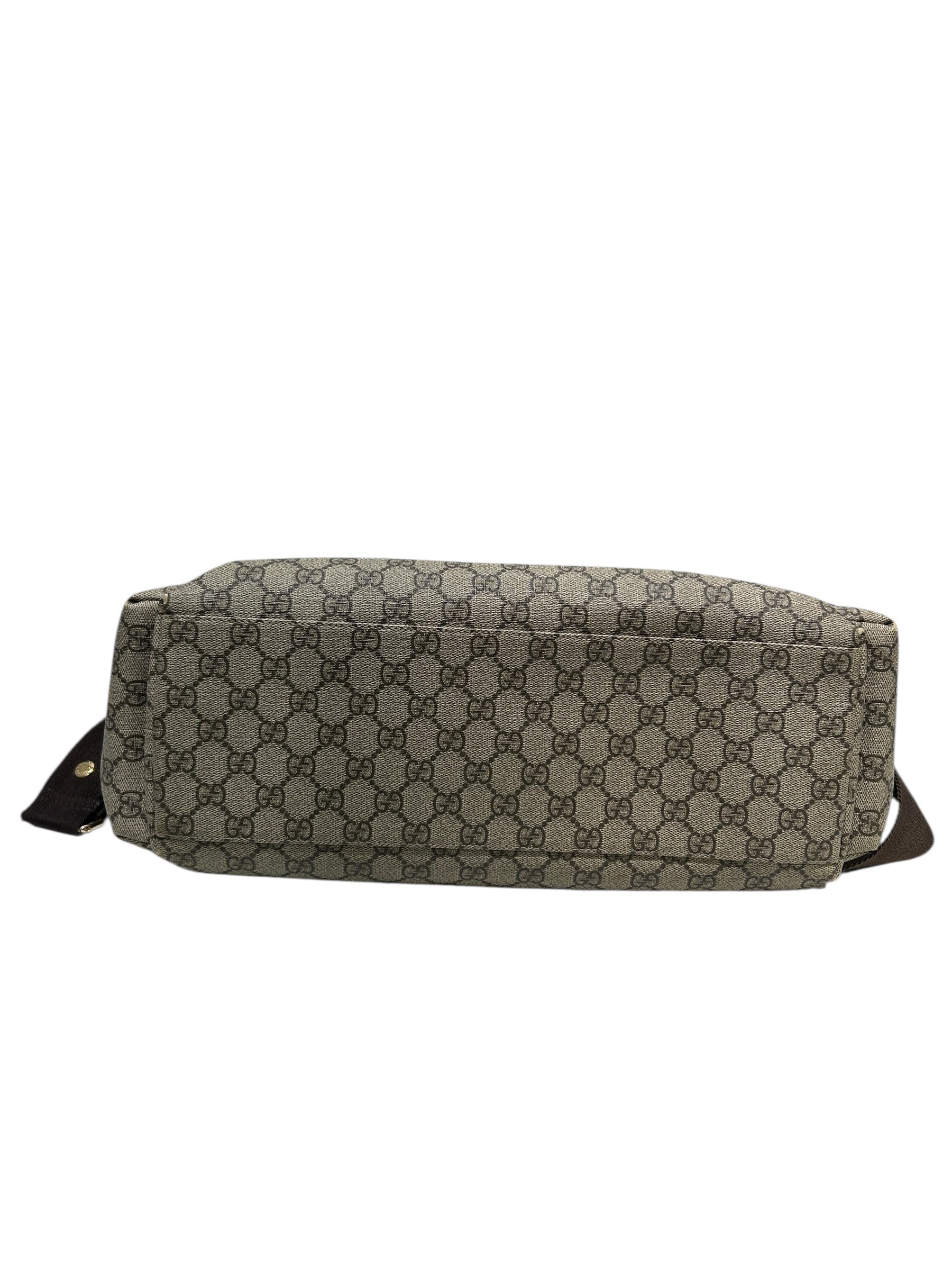 GUCCI/Bag/Monogram/Leather/BRW/SUPREME DIAPER BAG