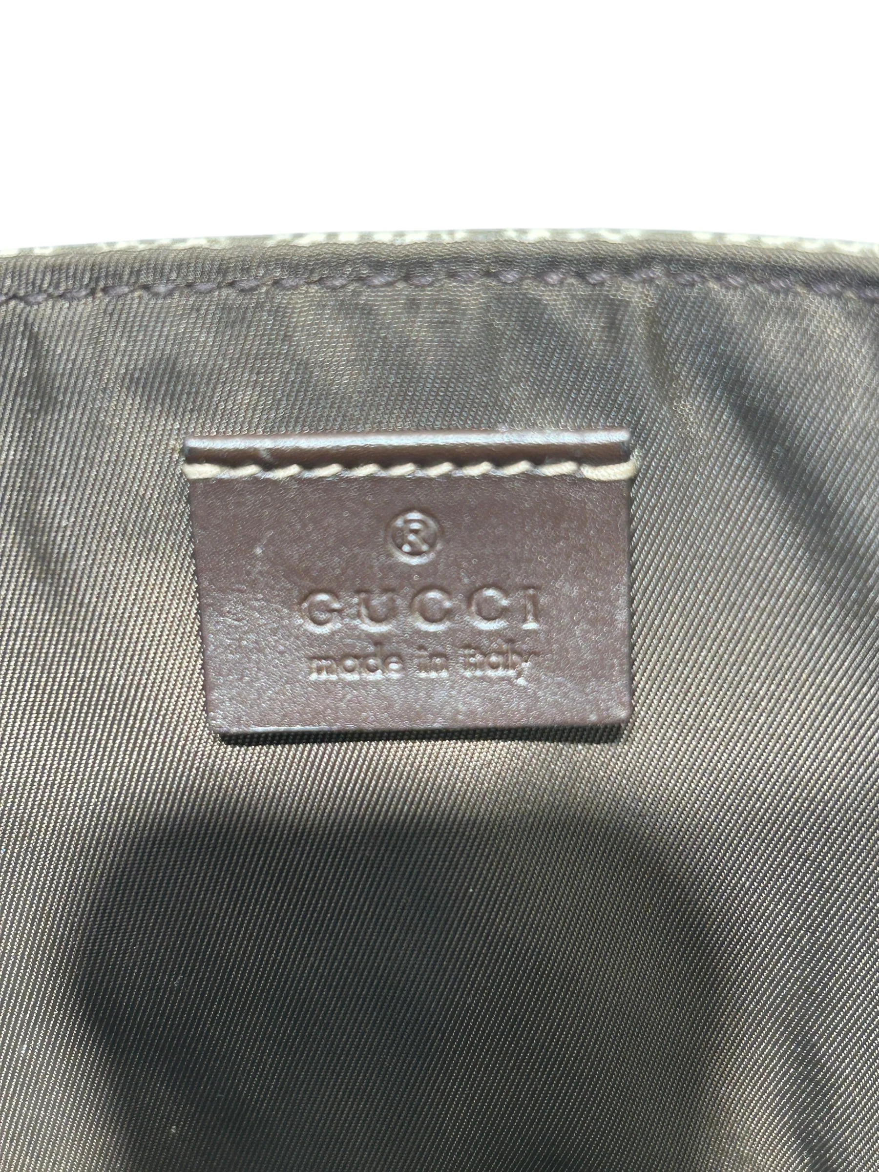 GUCCI/Bag/Monogram/Leather/BRW/SUPREME DIAPER BAG