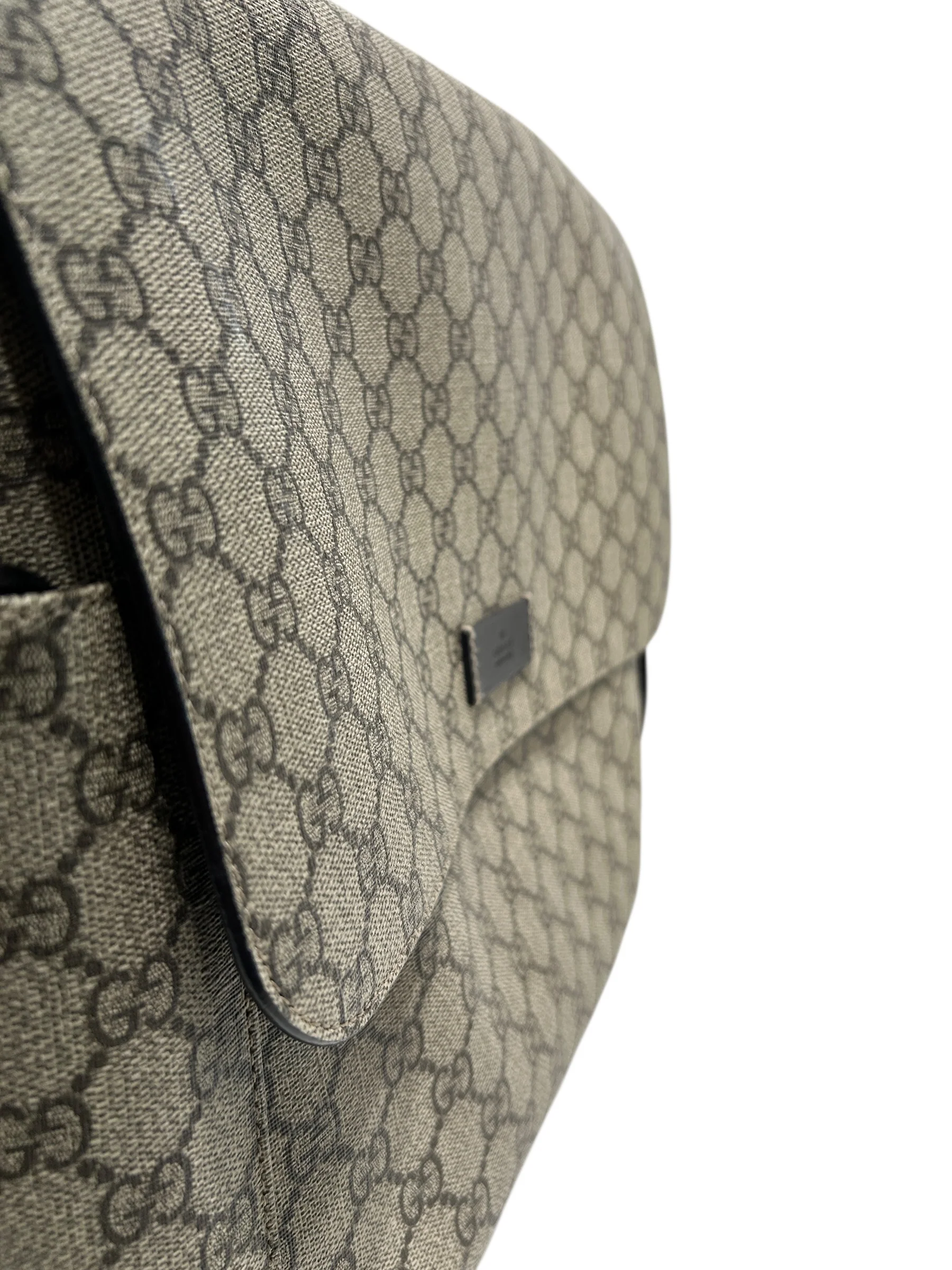 GUCCI/Bag/Monogram/Leather/BRW/SUPREME DIAPER BAG