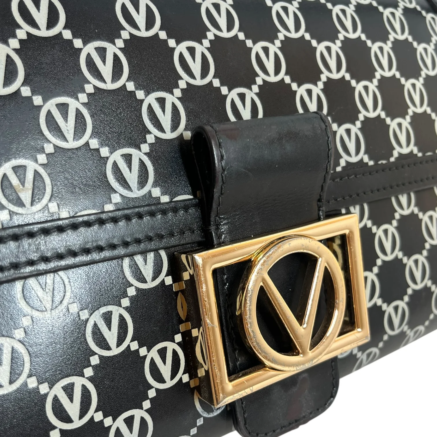 VALENTINO/Hand Bag/Leather/NVY/orlandi