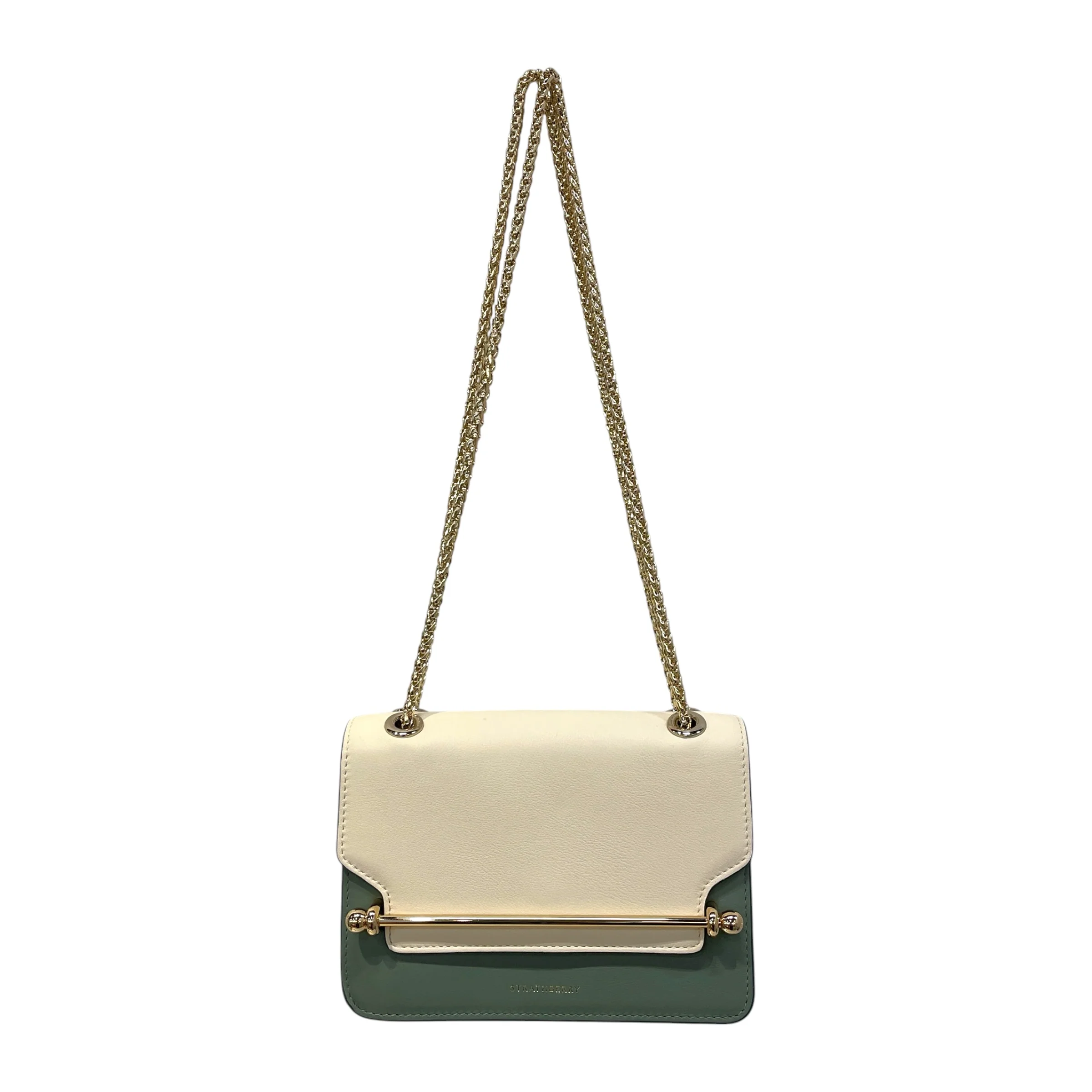 STRATHBERRY/Cross Body Bag/Leather/GRN/