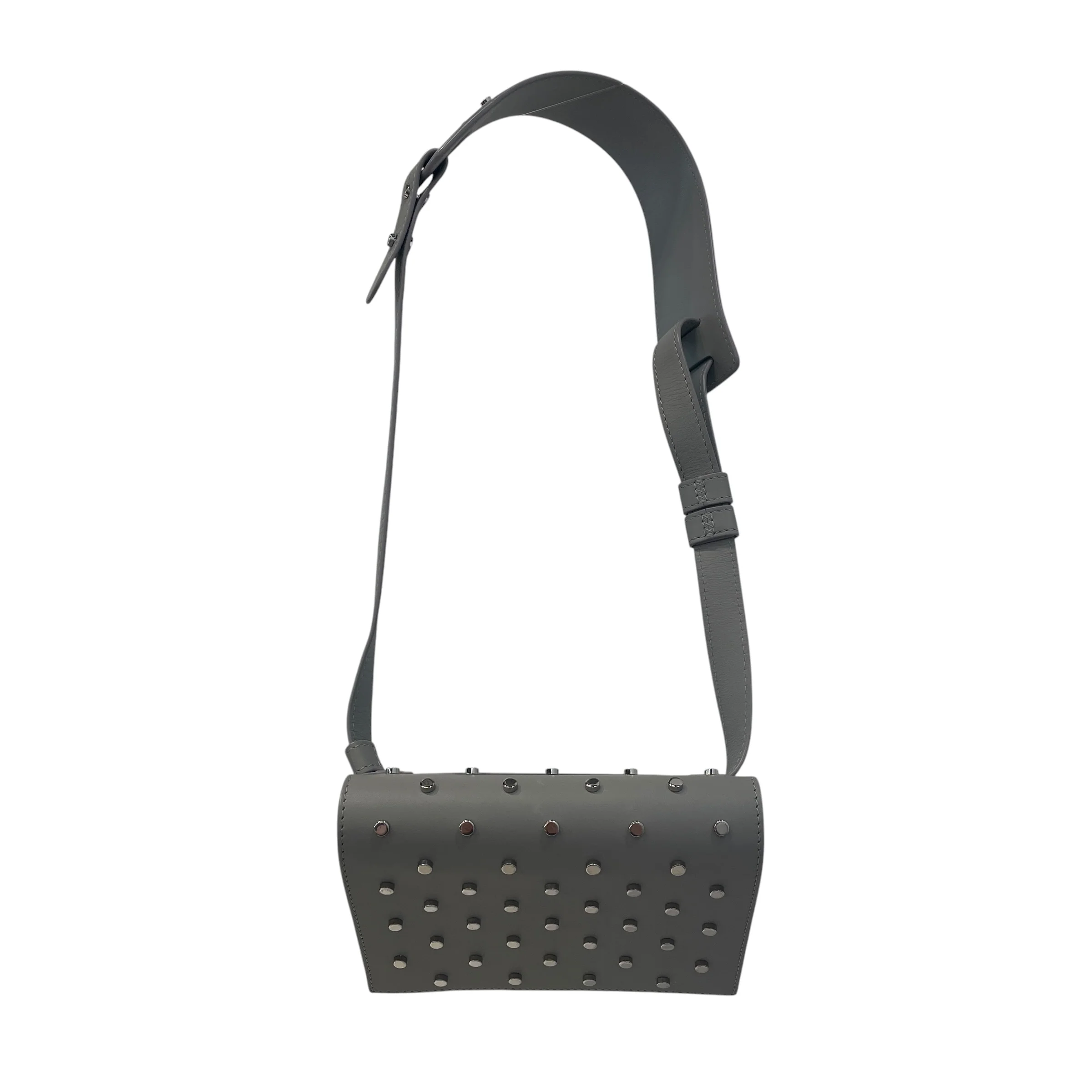 PERRIN/Pouch/All Over Print/Leather/GRY/