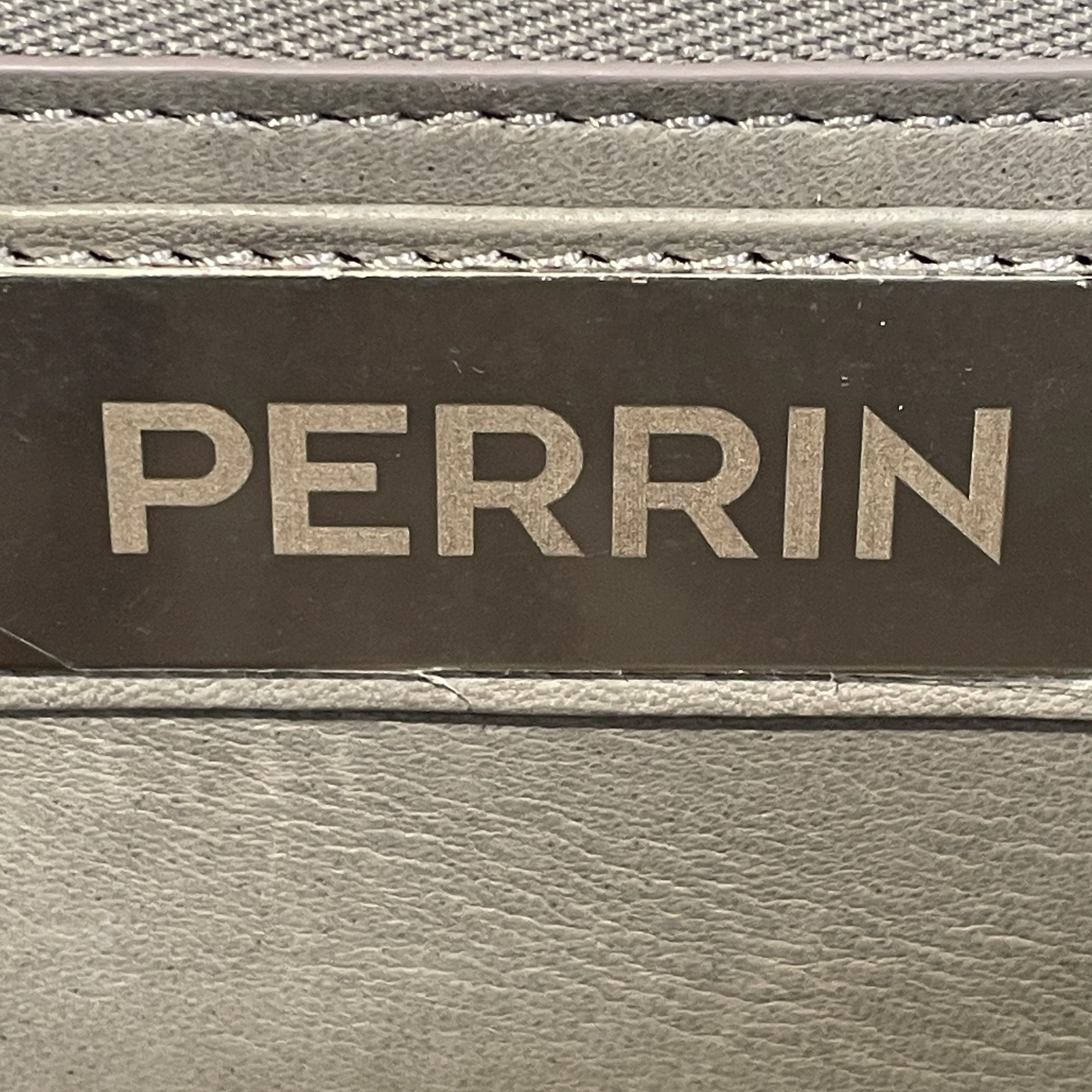 PERRIN/Pouch/All Over Print/Leather/GRY/