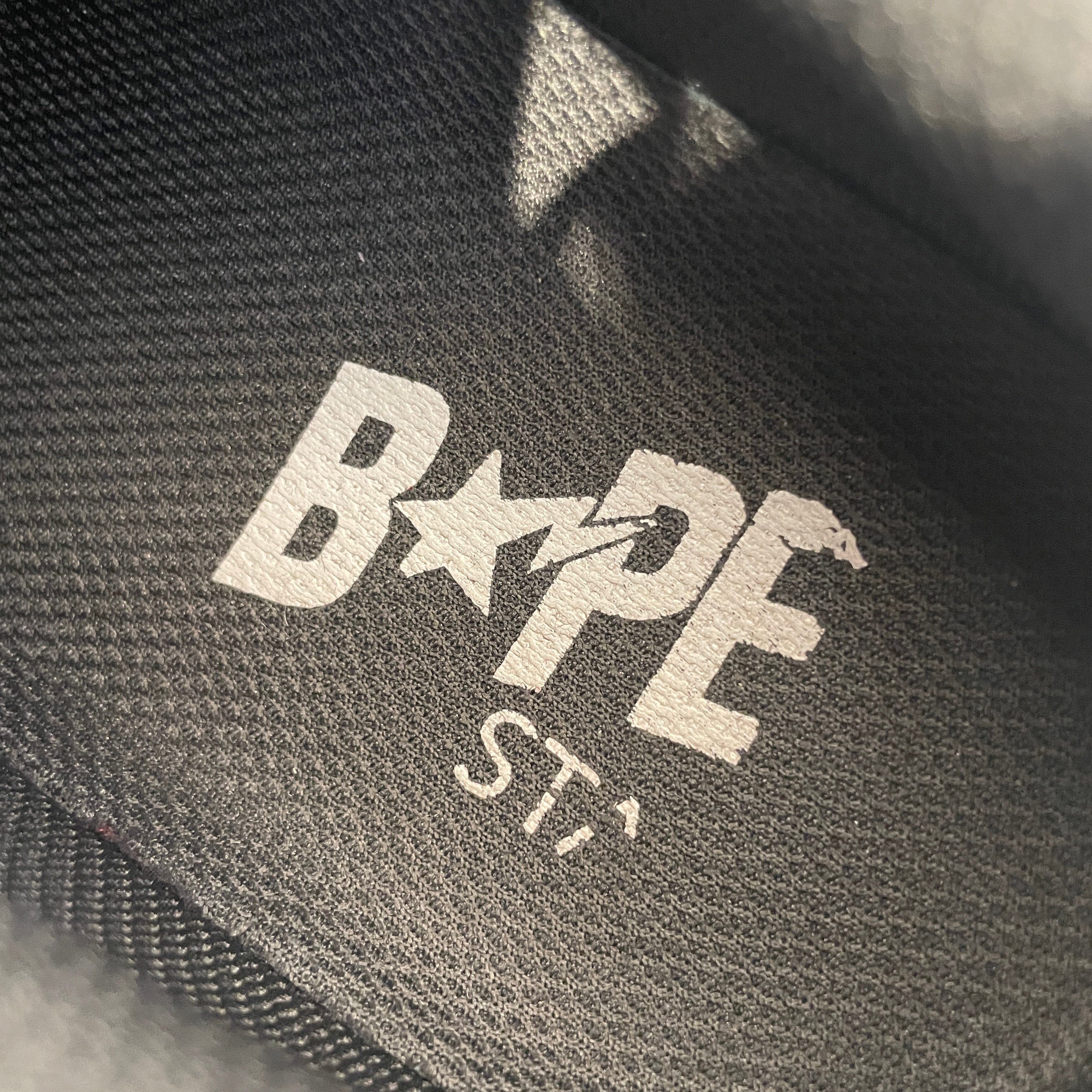 BAPE STA!/Low-Sneakers/US 8/Leather/WHT/