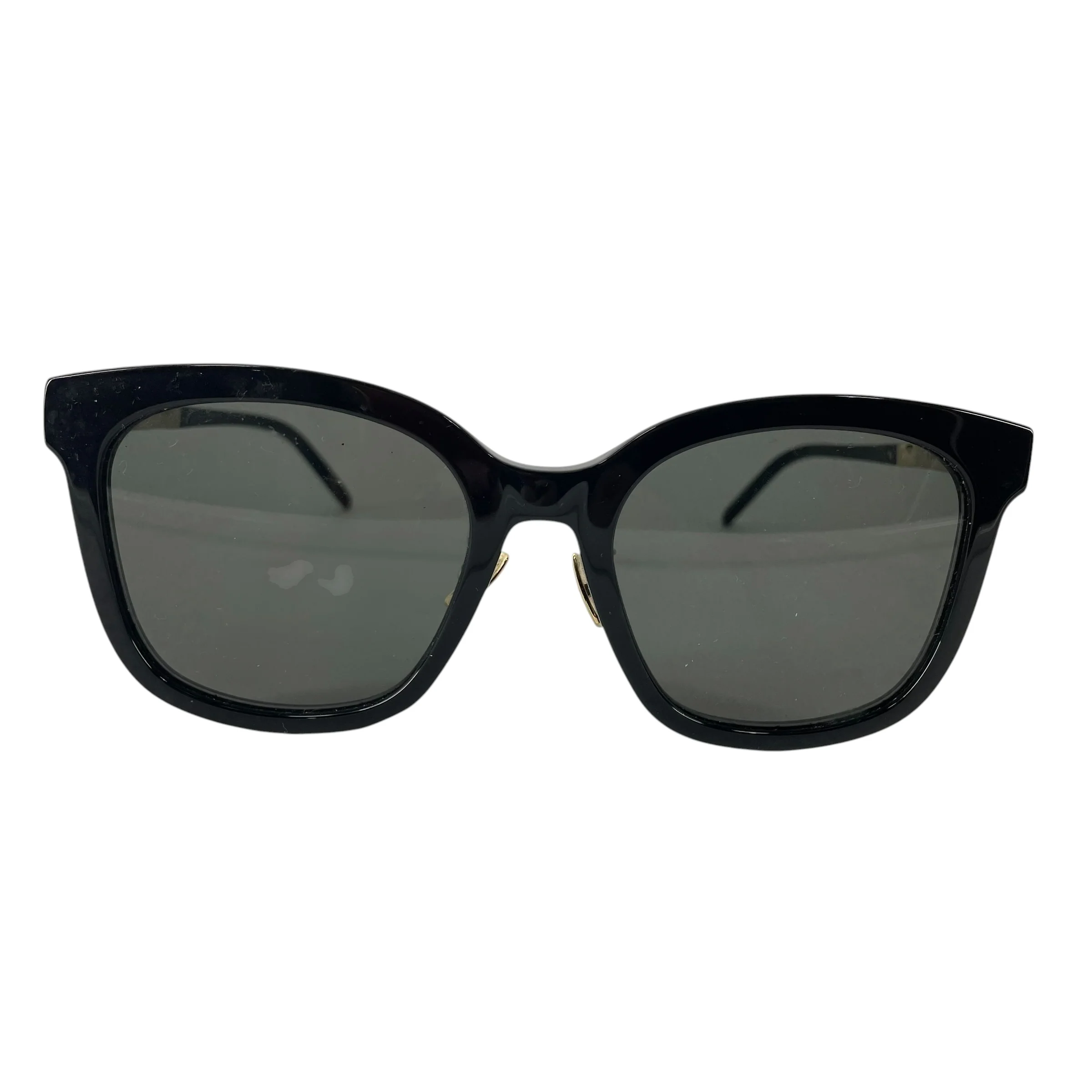 SAINT LAURENT/Sunglasses/Titanium/BLK/SLM7K GOLD INNER