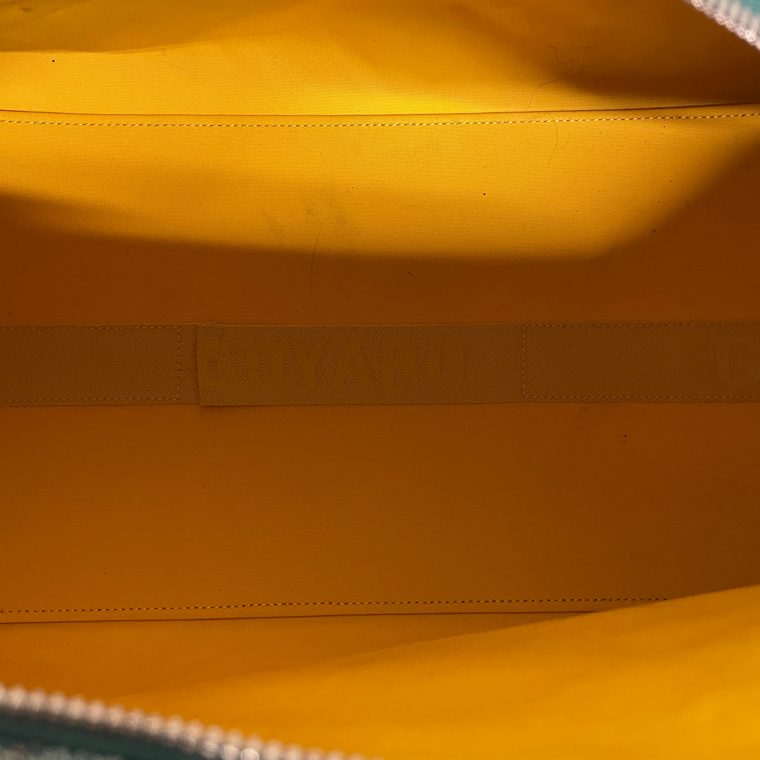 GOYARD/Bag/Monogram/Leather/GRN/GREEN HANDLE