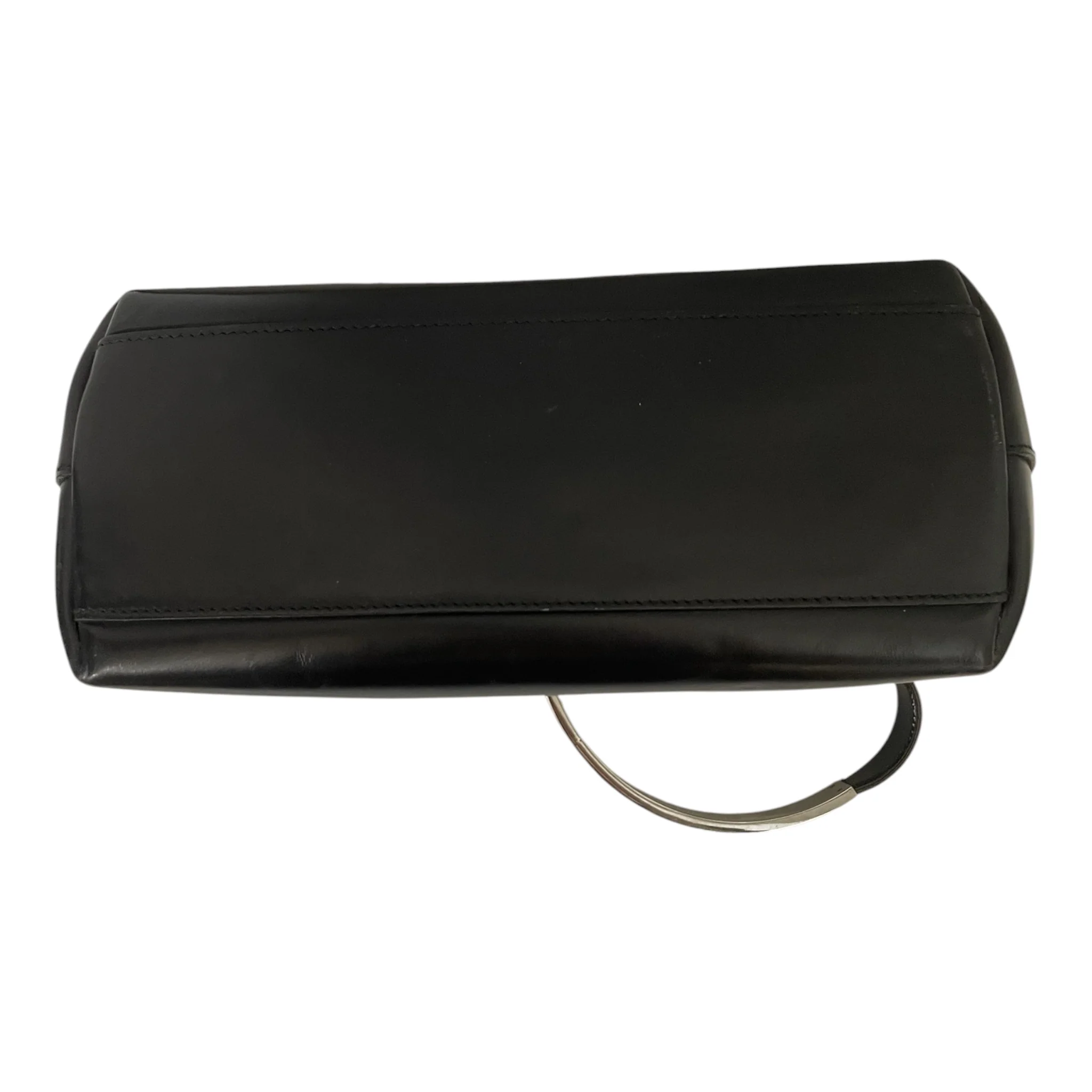 GUCCI/Hand Bag/Leather/BLK/GUCCI BY TOMFOD W/METAL HANDLE