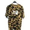 mastermind JAPAN/A BATHING APE/T-Shirt/XL/Cotton/BEG/Camouflage/logos
