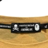 mastermind JAPAN/A BATHING APE/T-Shirt/XL/Cotton/BEG/Camouflage/logos