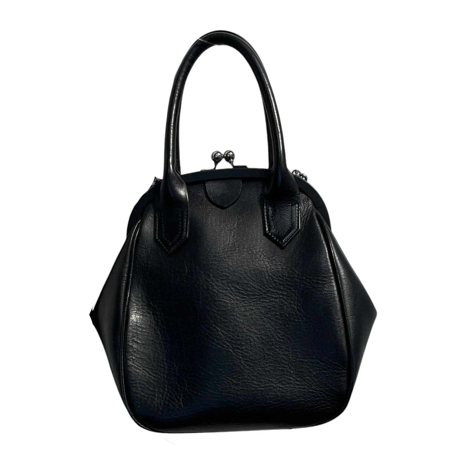 Y's/Hand Bag/Leather/BLK/HANDBAG