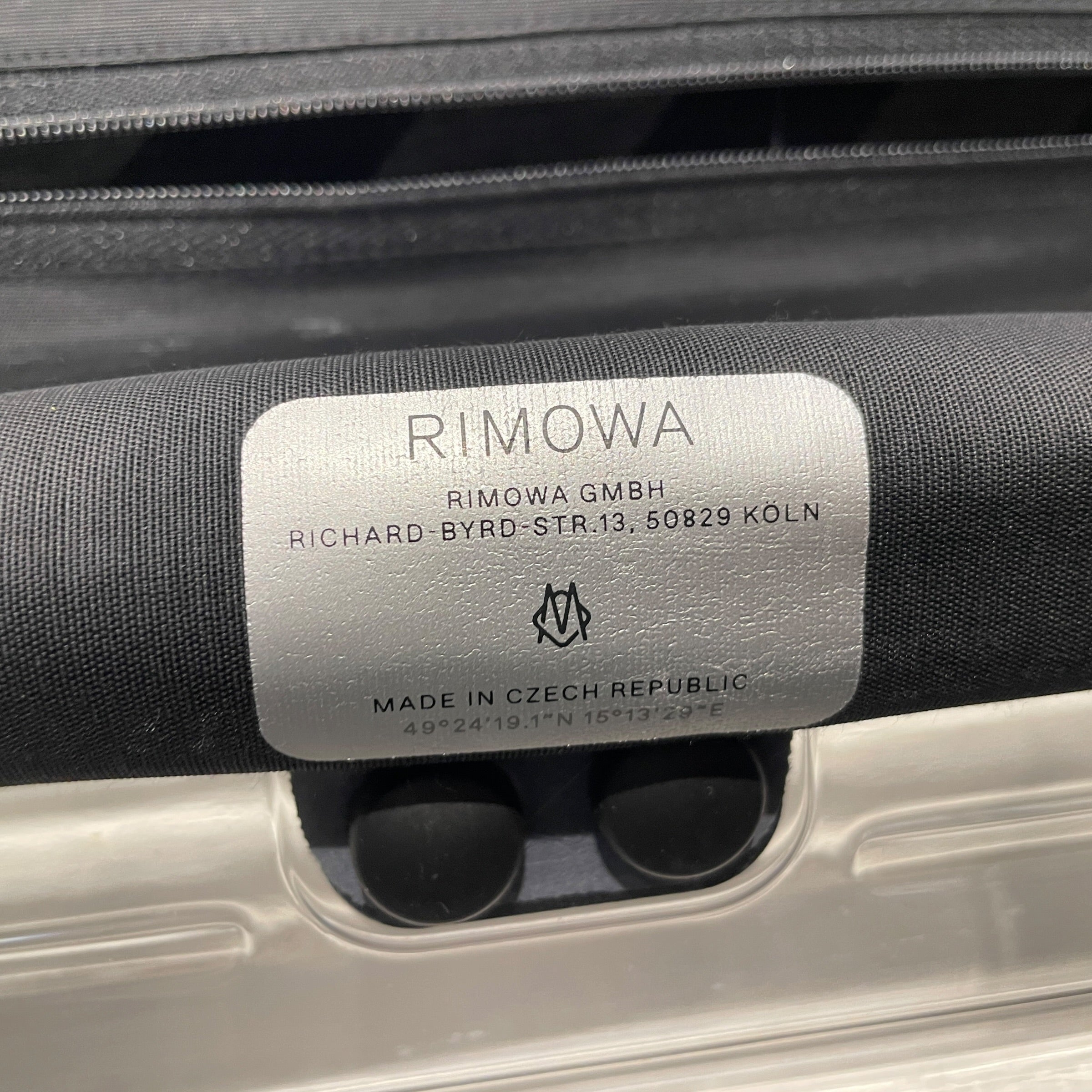 RIMOWA/OFF-WHITE/Luggage/CLR/TRANSPARENT CARRY-ON