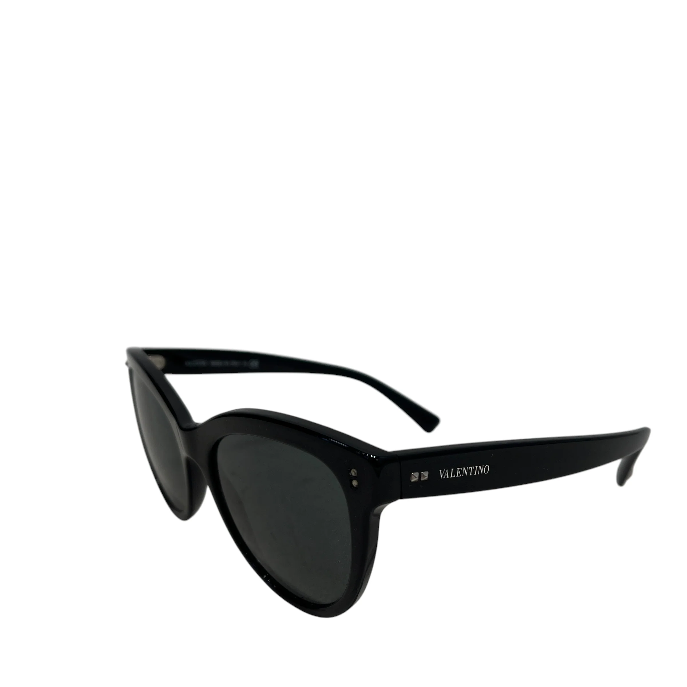 VALENTINO/Sunglasses/Plastic/BLK/CATEYE VA 4013 BLACK GLASSES