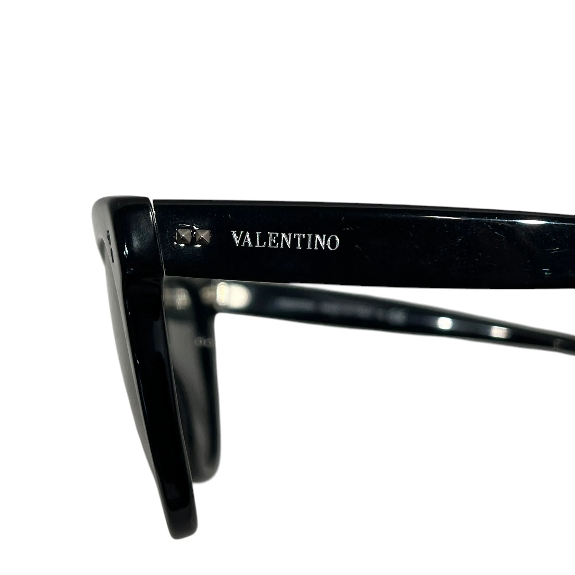 VALENTINO/Sunglasses/Plastic/BLK/CATEYE VA 4013 BLACK GLASSES