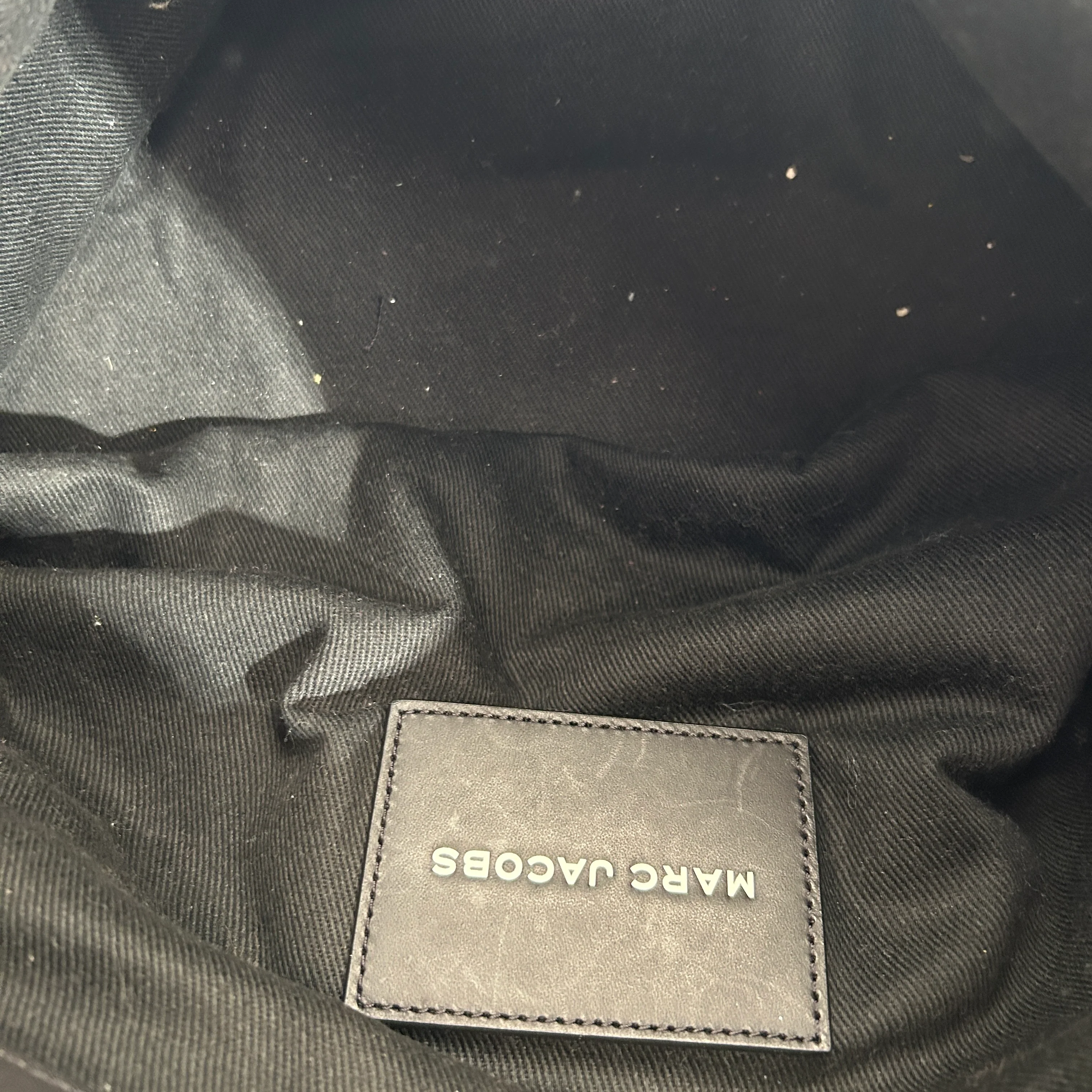 MARC JACOBS/Tote Bag/Denim/IDG/Denim Distressed The Sack Bag