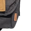 Acne Studios/Bag/Nylon/BLK/BROWN CARD SLEEVE CLEAR