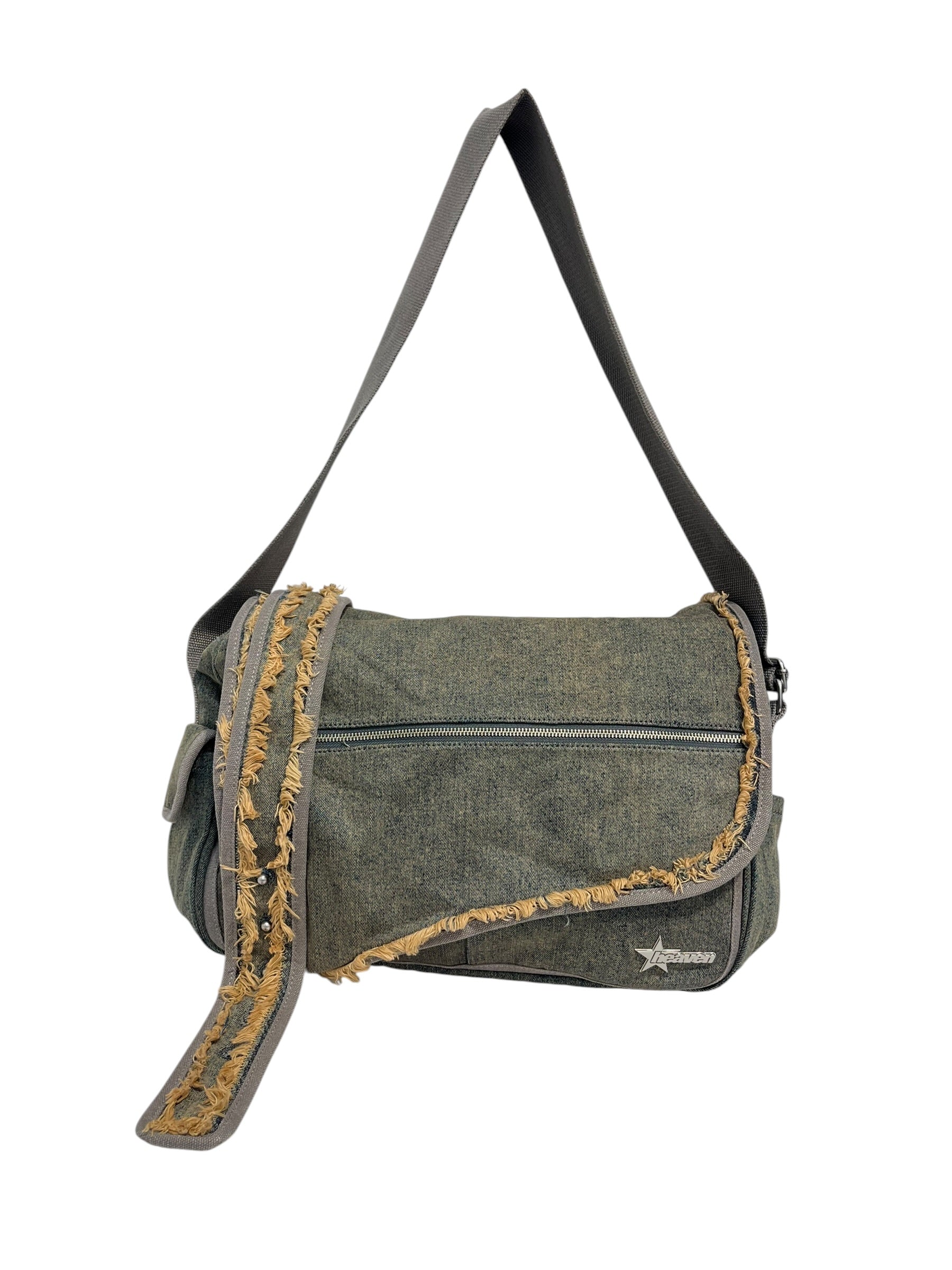 Heaven By Marc Jacobs/Bag/Cotton/BLU/DENIM MESSENGER BAG