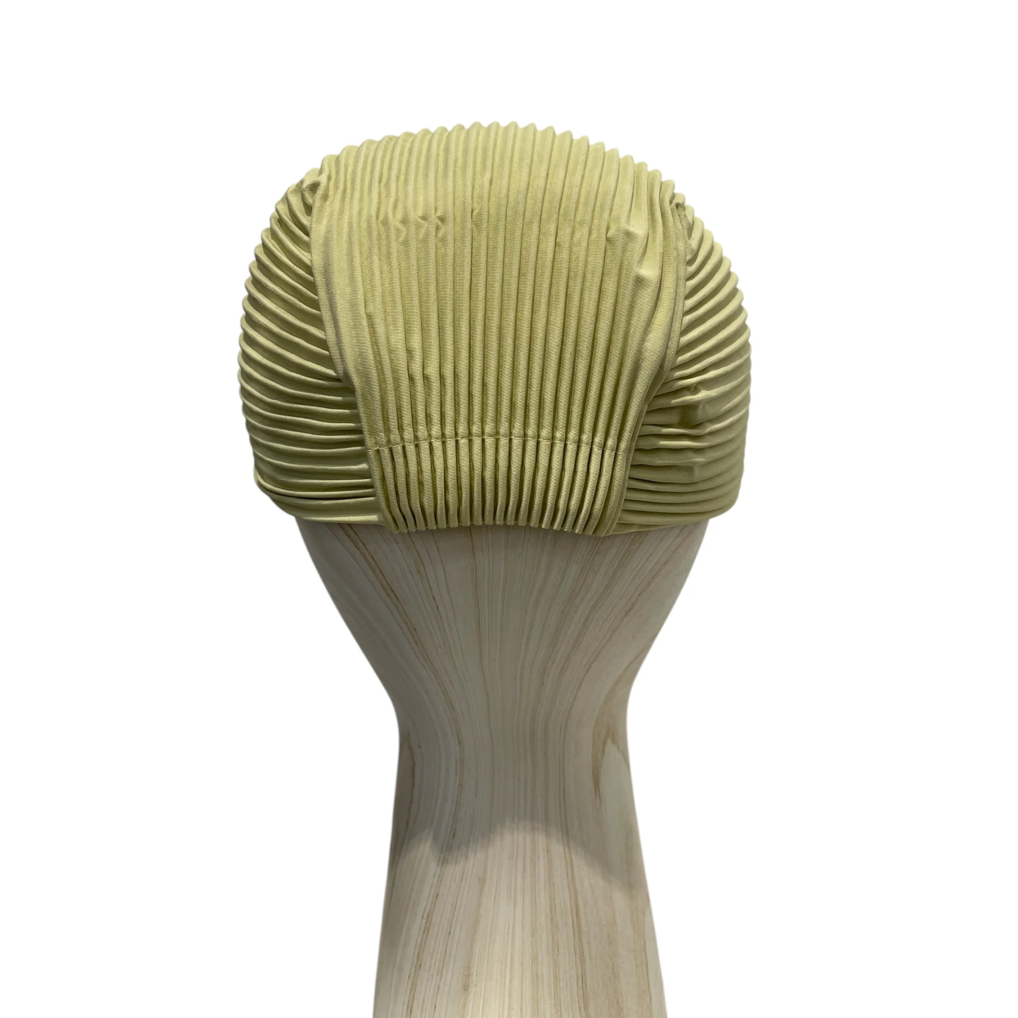 HOMME PLISSE ISSEY MIYAKE/Cap/OS/Polyester/GRN/PLEATED FITTED HAT