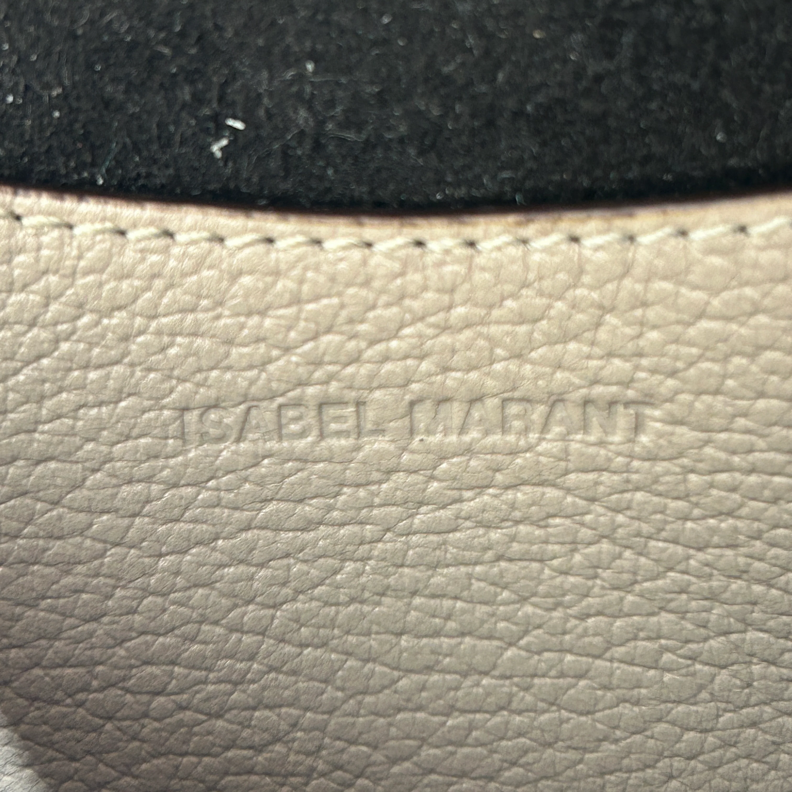 ISABEL MARANT/Fanny Pack/Leather/BEG/Skano Bag Stitched