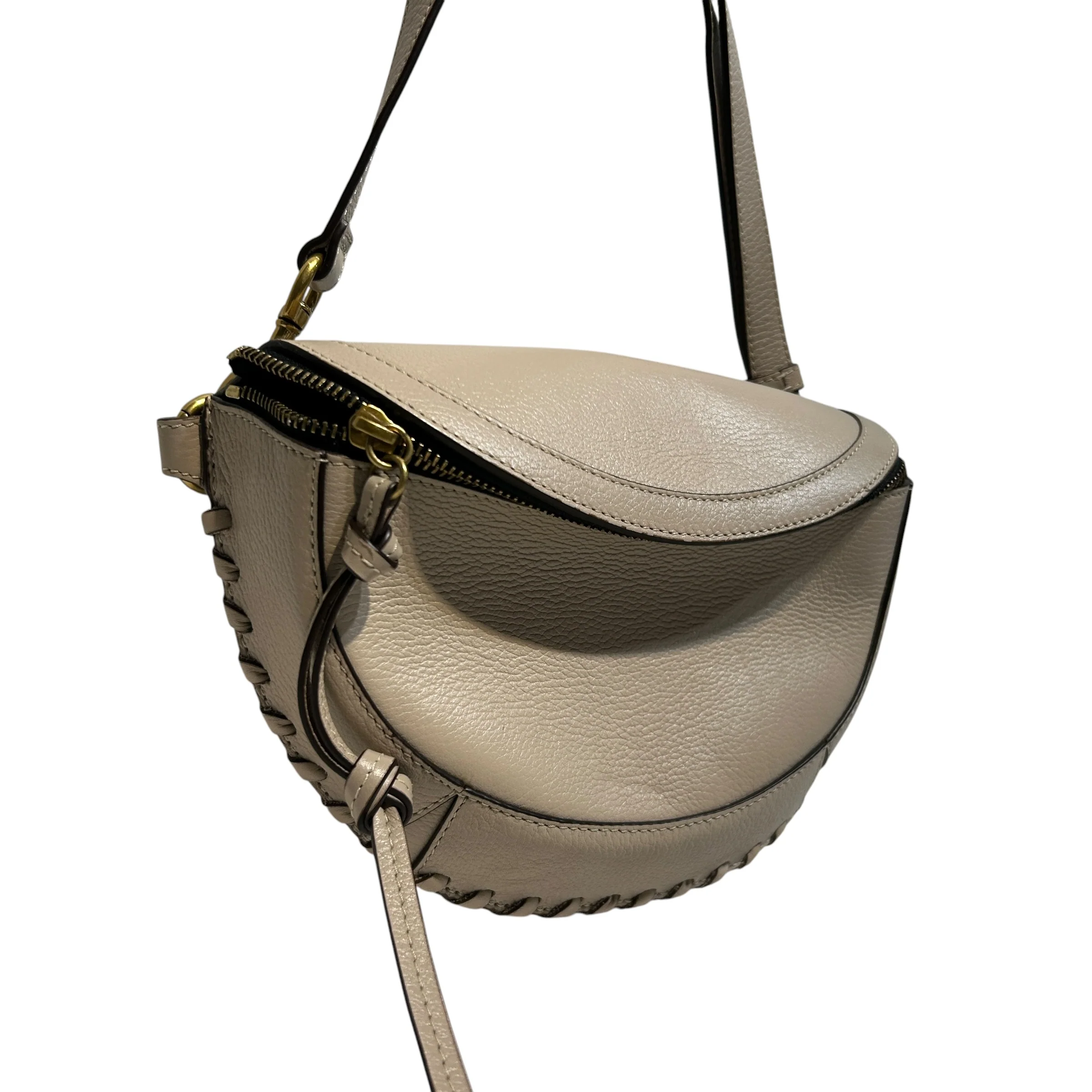 ISABEL MARANT/Fanny Pack/Leather/BEG/Skano Bag Stitched