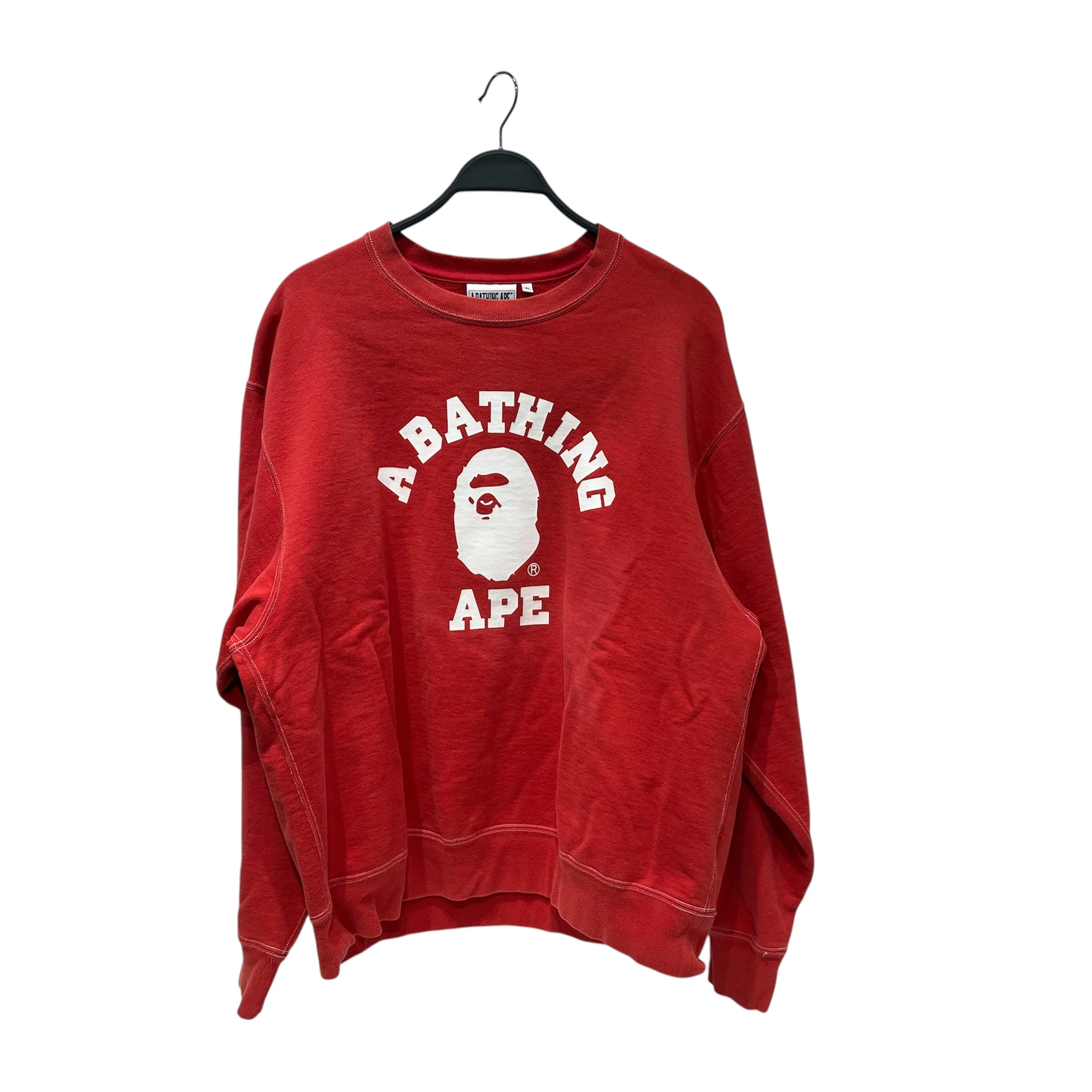 A Bathing Ape/Sweatshirt/S/Cotton/RED/