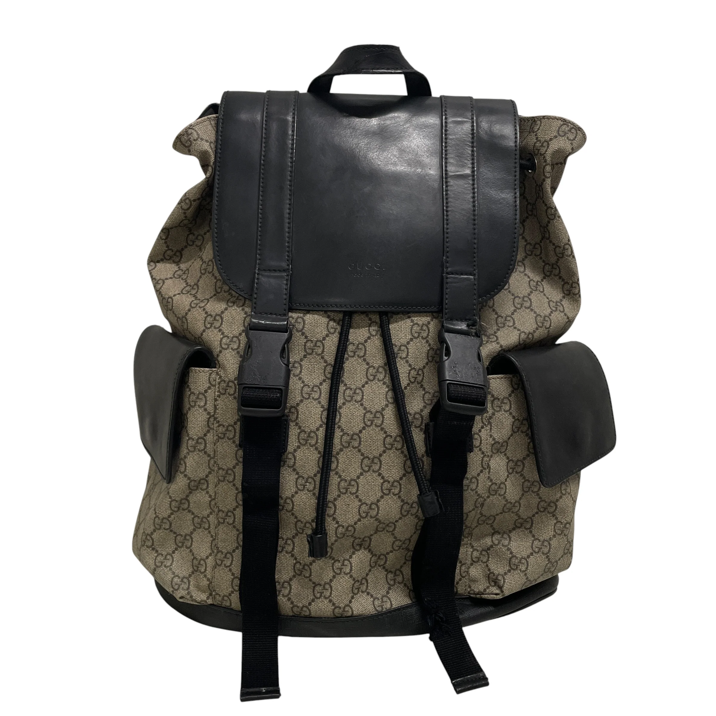 GUCCI/Backpack/Monogram/Leather/BLK/3KRXMBQ
