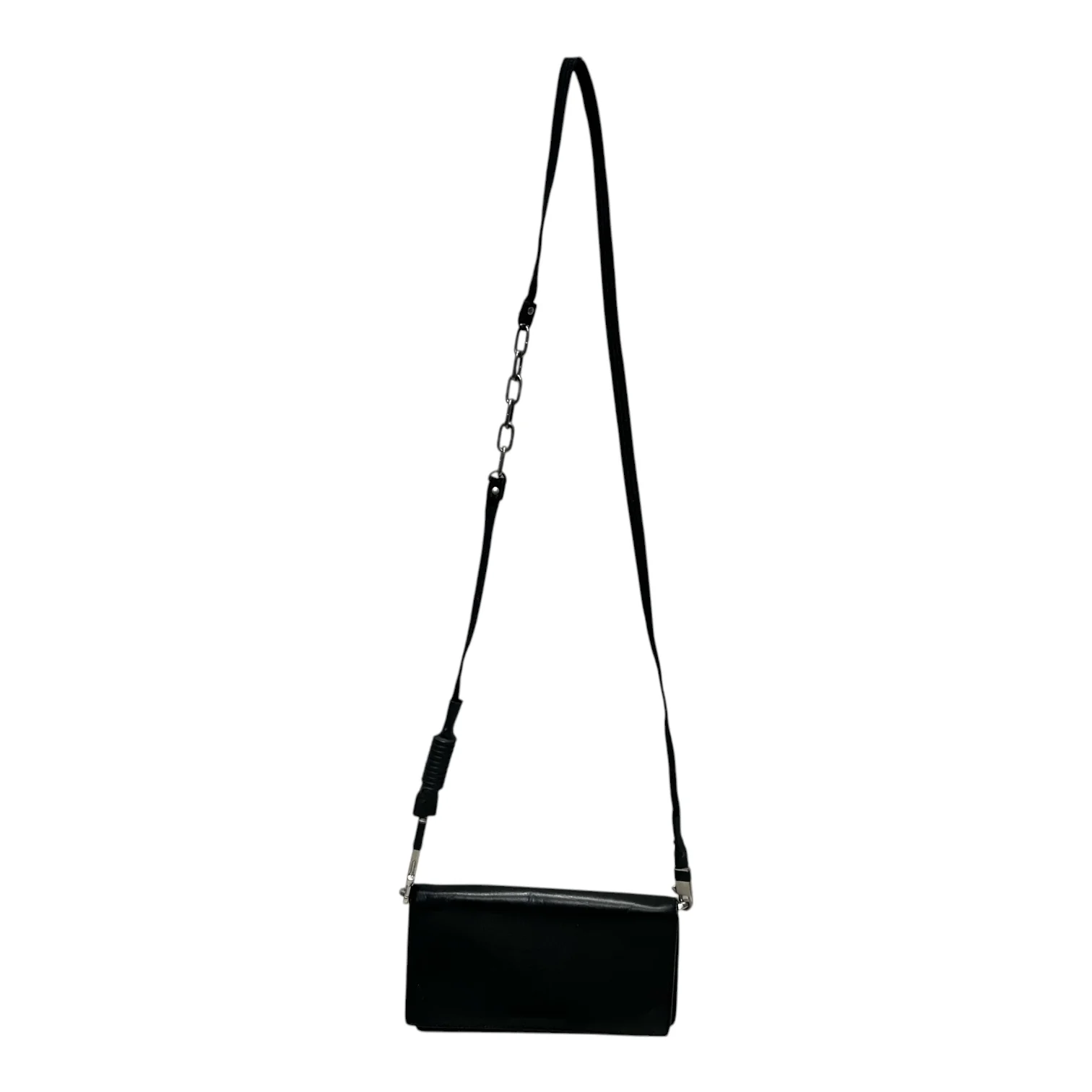 Rick Owens/Cross Body Bag/Leather/BLK/RECTANGULAR CROSSBODY