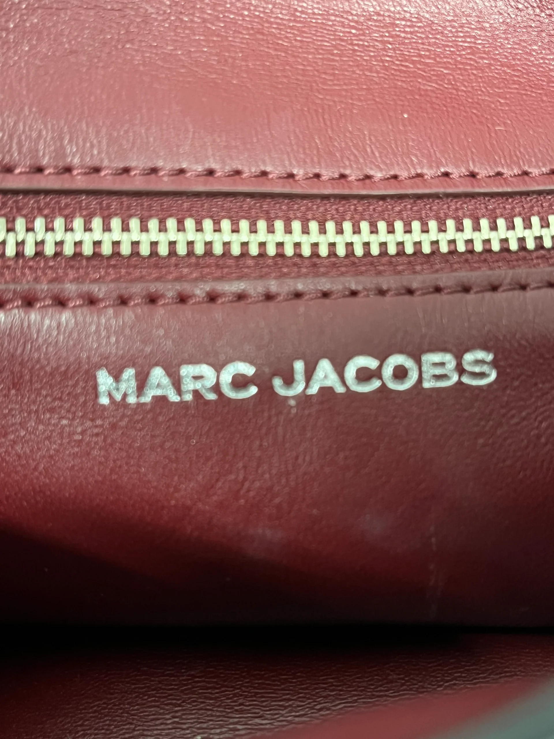 MARC JACOBS/Hand Bag/Leather/BLK/SILVER GOLD STUDS