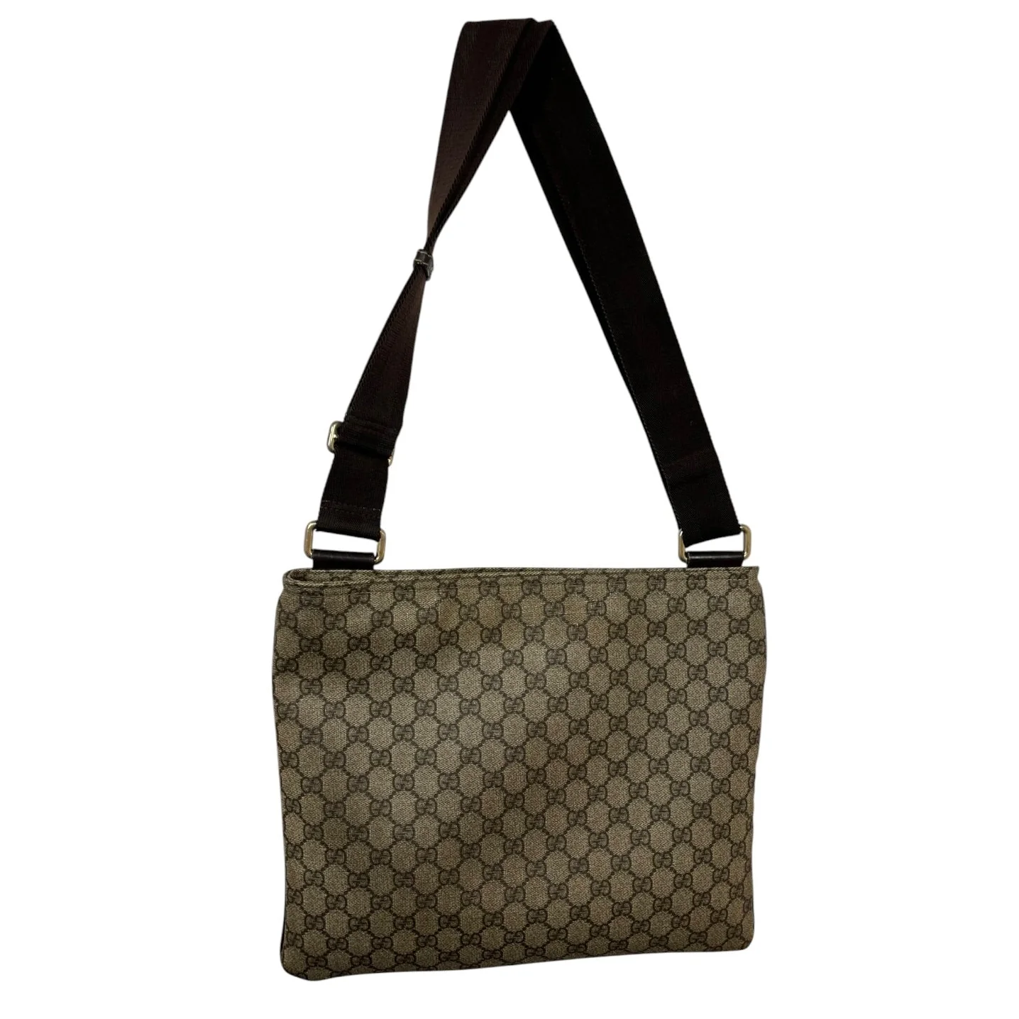 GUCCI/Bag/Monogram/BRW/GG Supreme Messenger bag