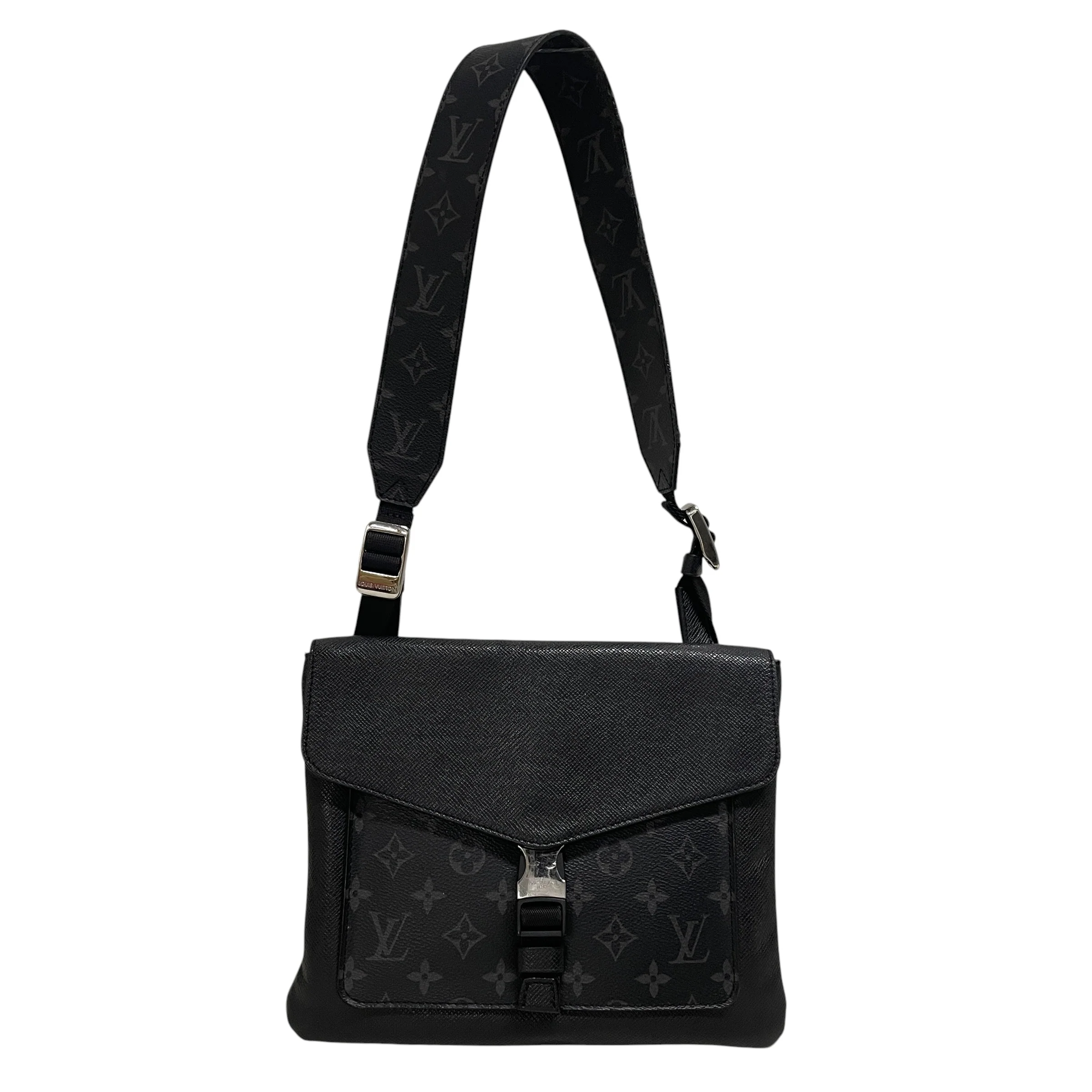 LOUIS VUITTON/Bag/Monogram/Leather/BLK/W8HJ8KR