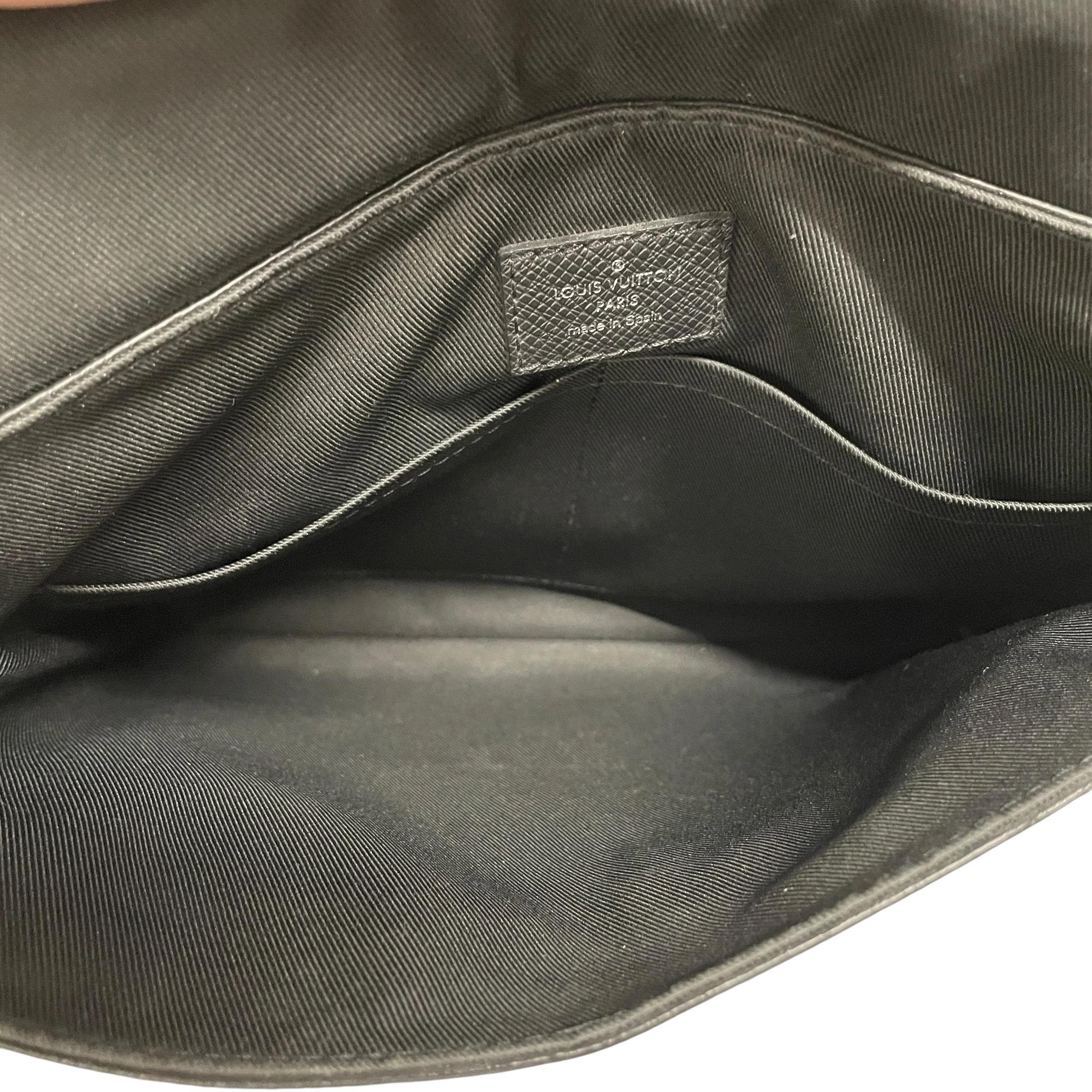 LOUIS VUITTON/Bag/Monogram/Leather/BLK/W8HJ8KR