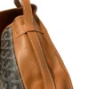 GOYARD/Cross Body Bag/All Over Print/Leather/BLK/belvedere pm messenger/brown